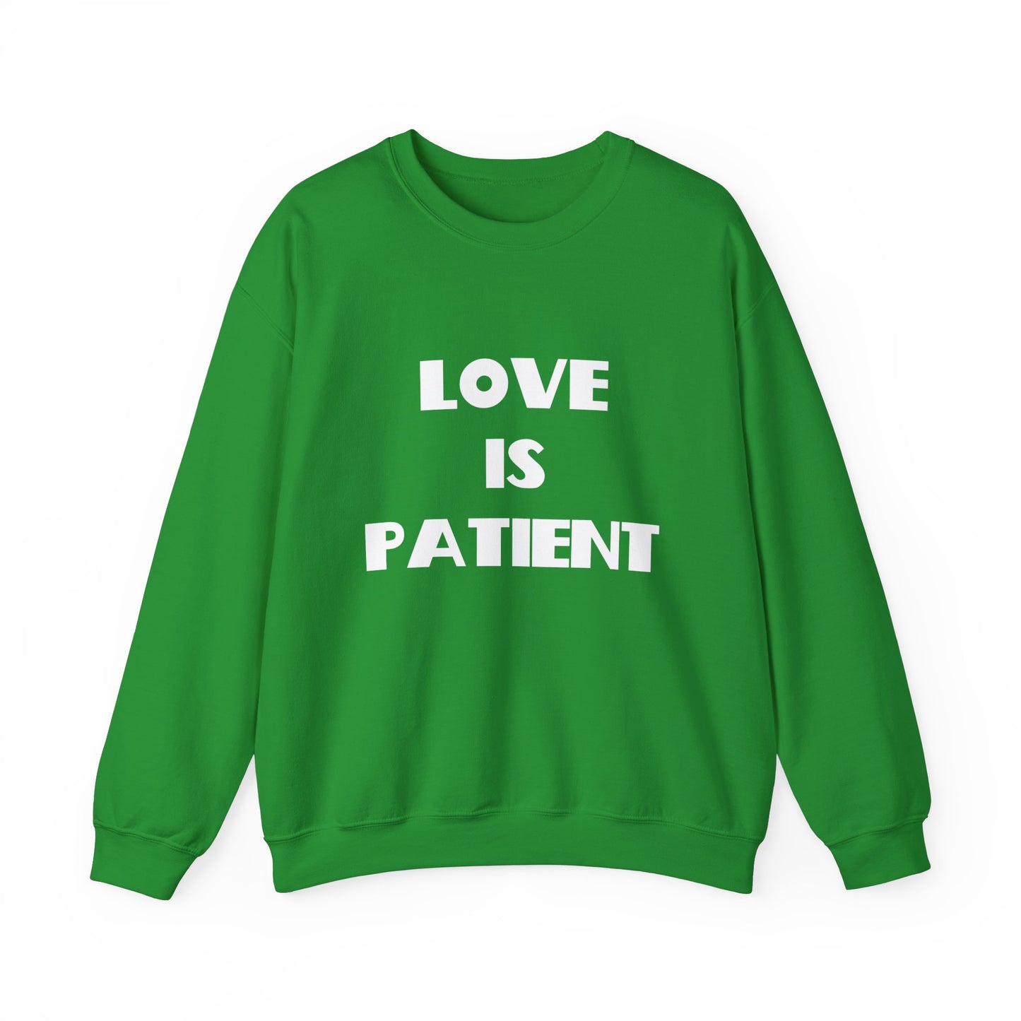 Love is Patient Christian Sweatshirt, Christian Gifts, Christian Back To School Gifts, Church Outfits