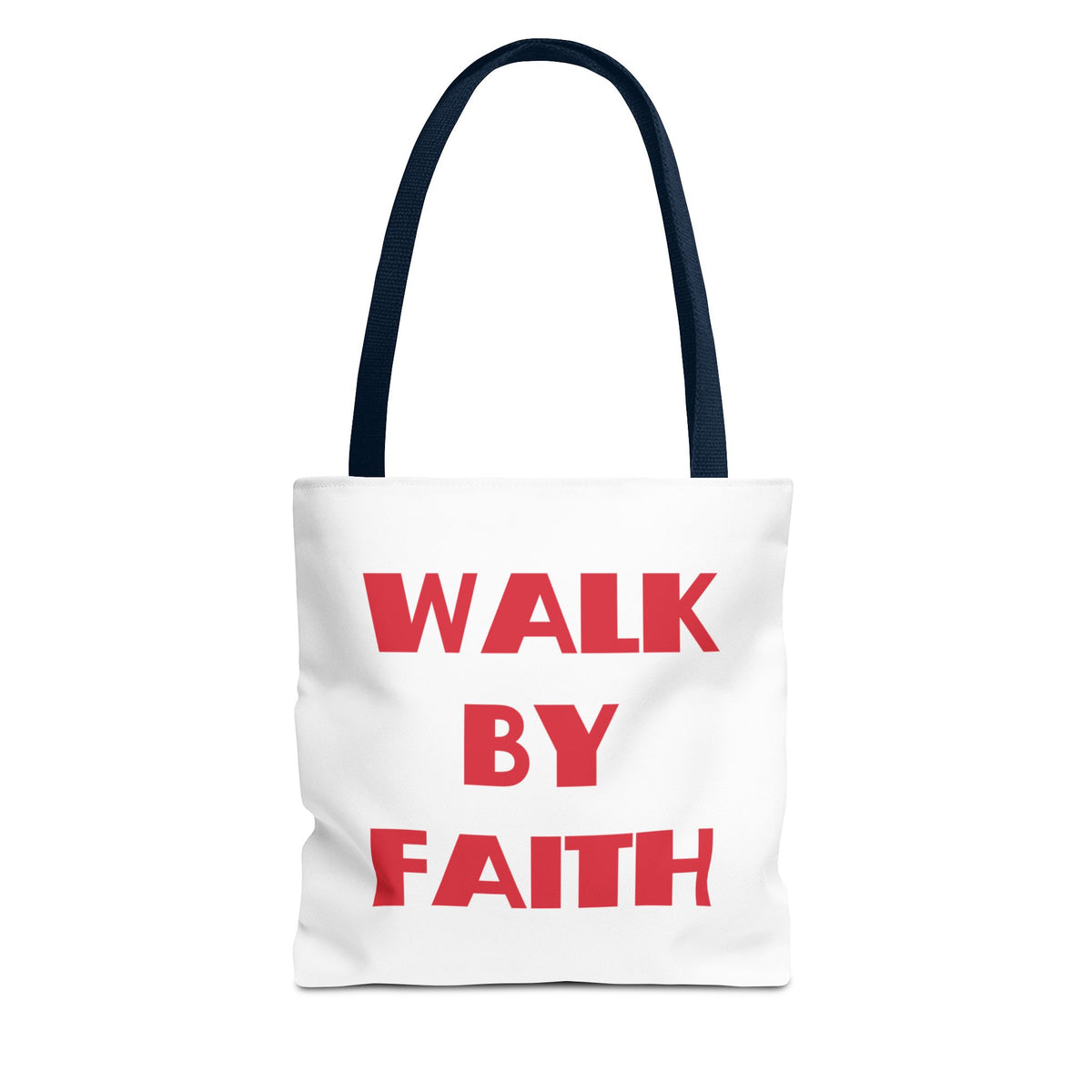 Walk By Faith Christian Tote Bag