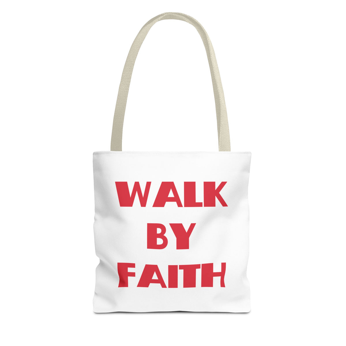 Walk By Faith Christian Tote Bag