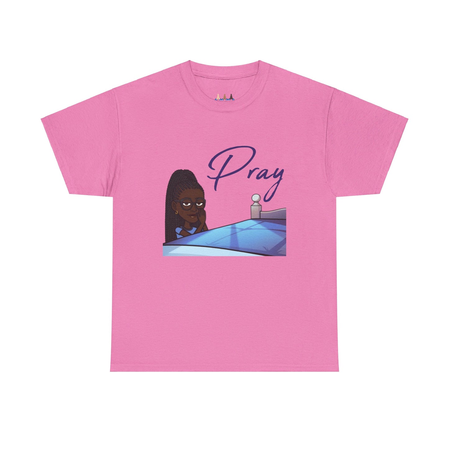 Praying Bitmoji Christian Women's TShirt, Women's Easter Outfit, Easter Gifts, Women's Easter Gifts, Christian Women's Clothing, Pray TShirt