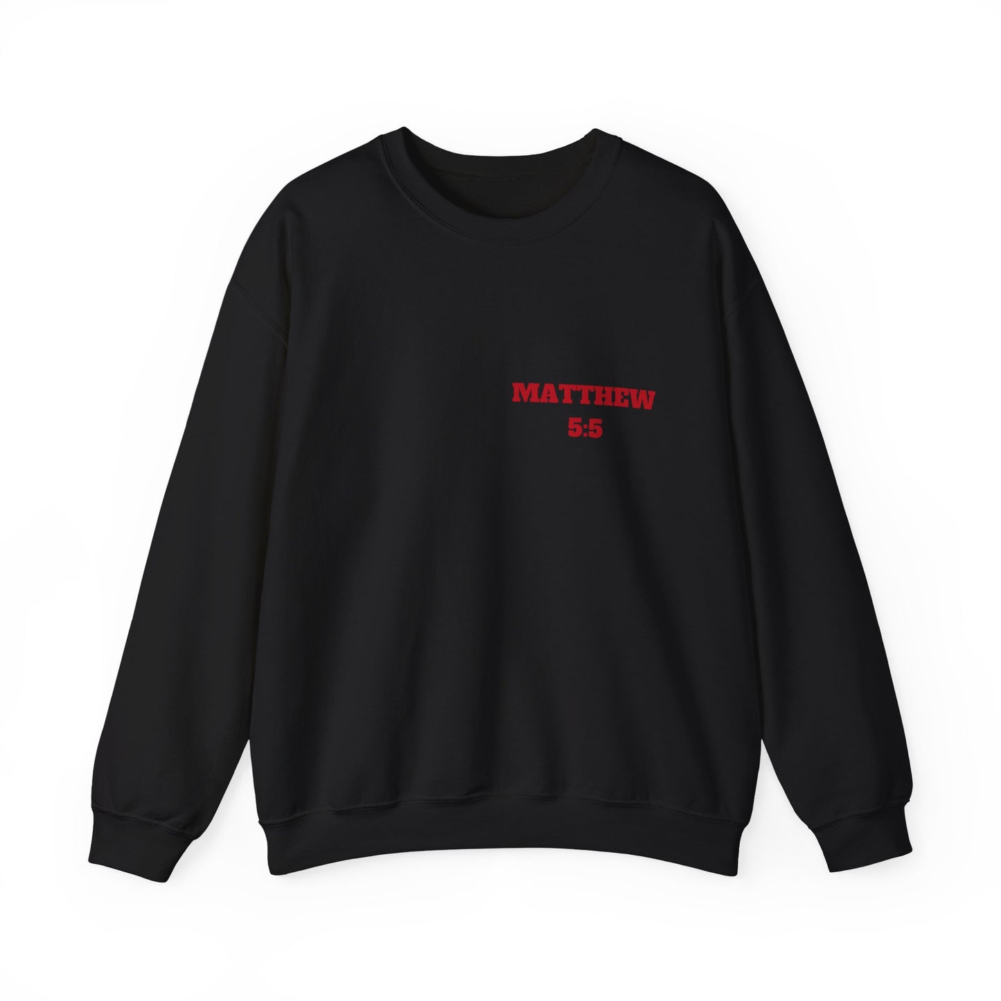 Matthew 5:5 Christian Sweatshirt, Christian Tee Shirts, Faith T-Shirts, Bible Verse T-Shirts, Christian Tees With Scripture