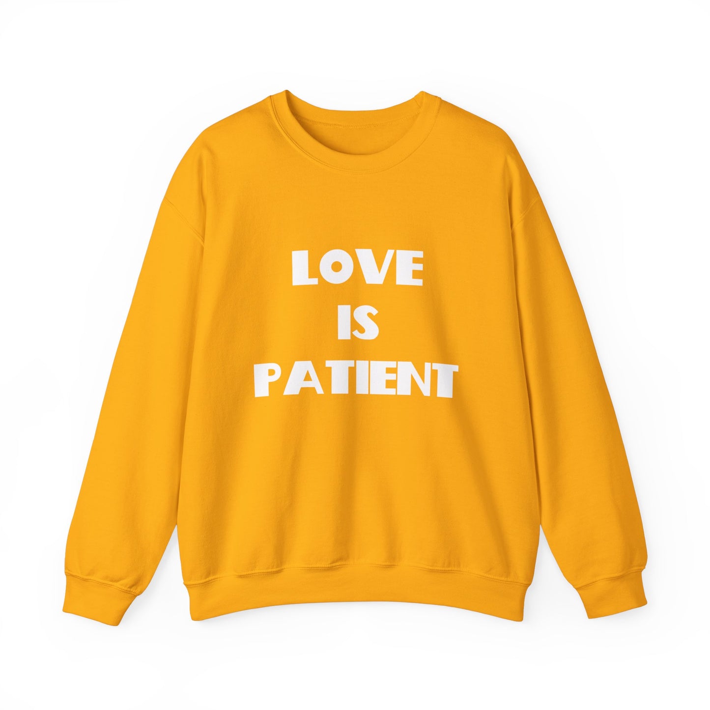 Love is Patient Christian Sweatshirt, Christian Gifts, Christian Back To School Gifts, Church Outfits