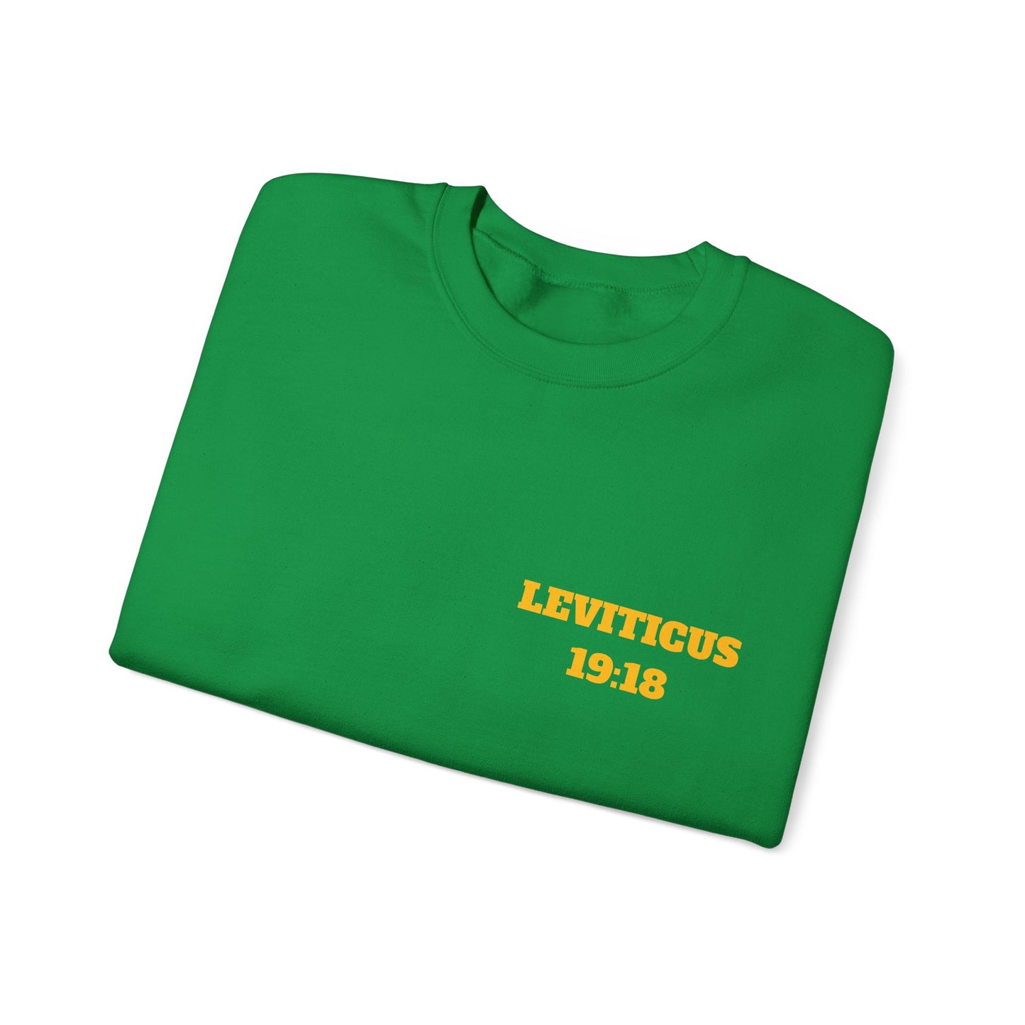 Leviticus 19:18 Christian Sweatshirt, Christian Gifts, Christian Back To School Gifts, Trendy Christian Apparel