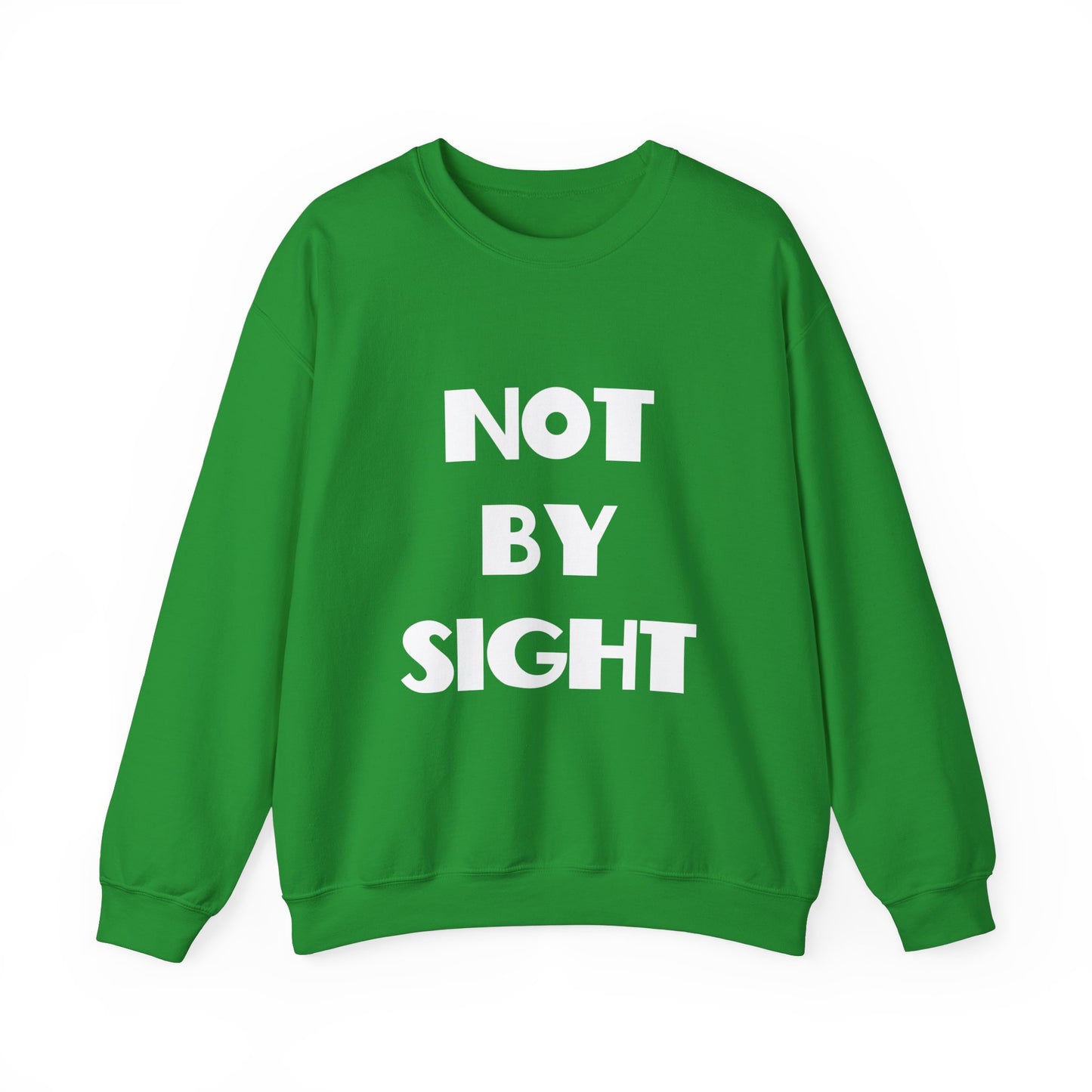 Not By Sight Christian Sweatshirt, Christian Gifts, Christian Back To School Gifts, Church Outfits
