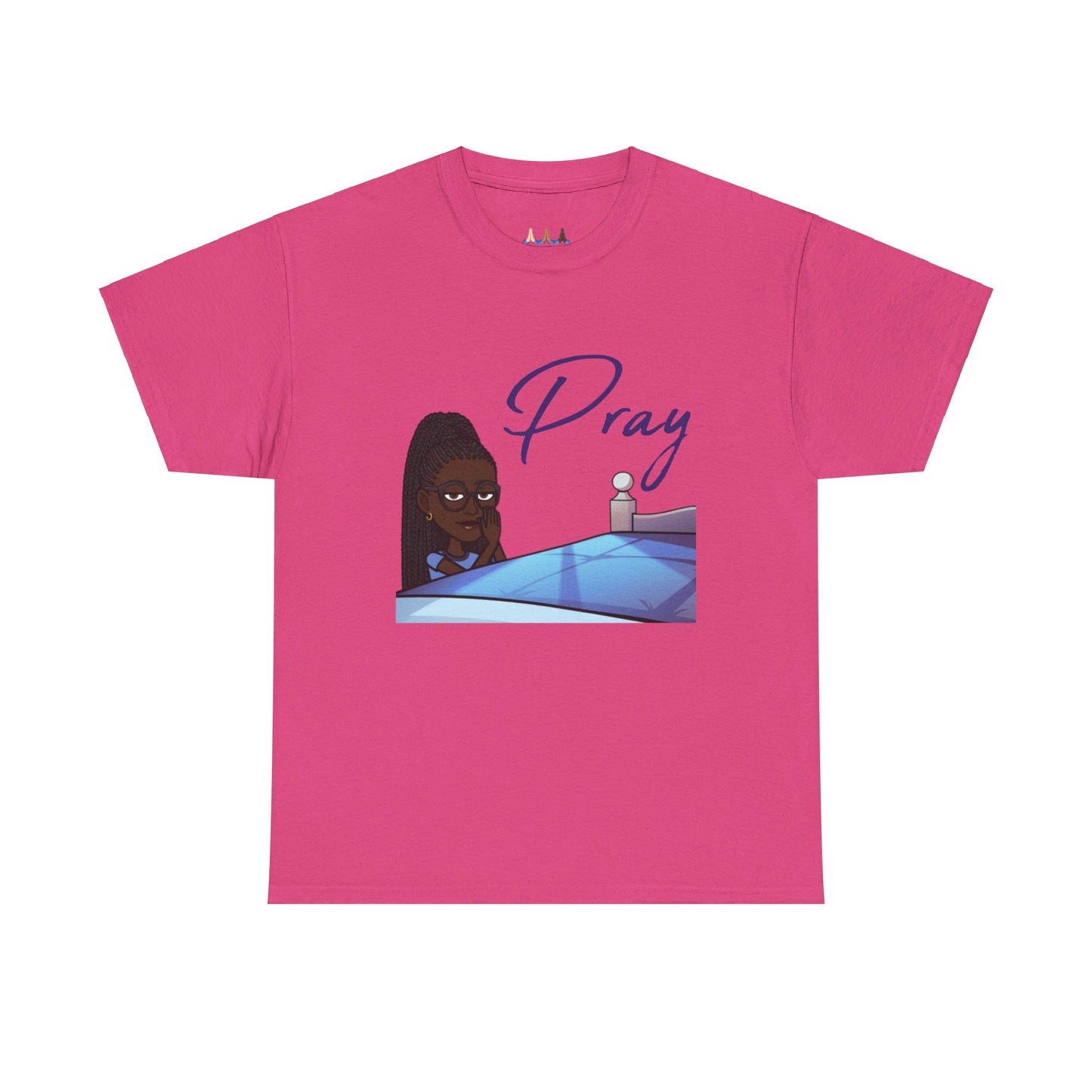 Praying Bitmoji Christian Women's TShirt, Women's Easter Outfit, Easter Gifts, Women's Easter Gifts, Christian Women's Clothing, Pray TShirt
