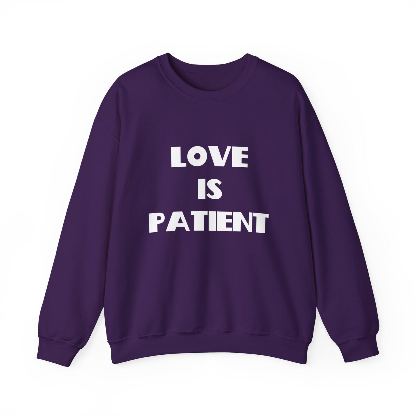 Love is Patient Christian Sweatshirt, Christian Gifts, Christian Back To School Gifts, Church Outfits
