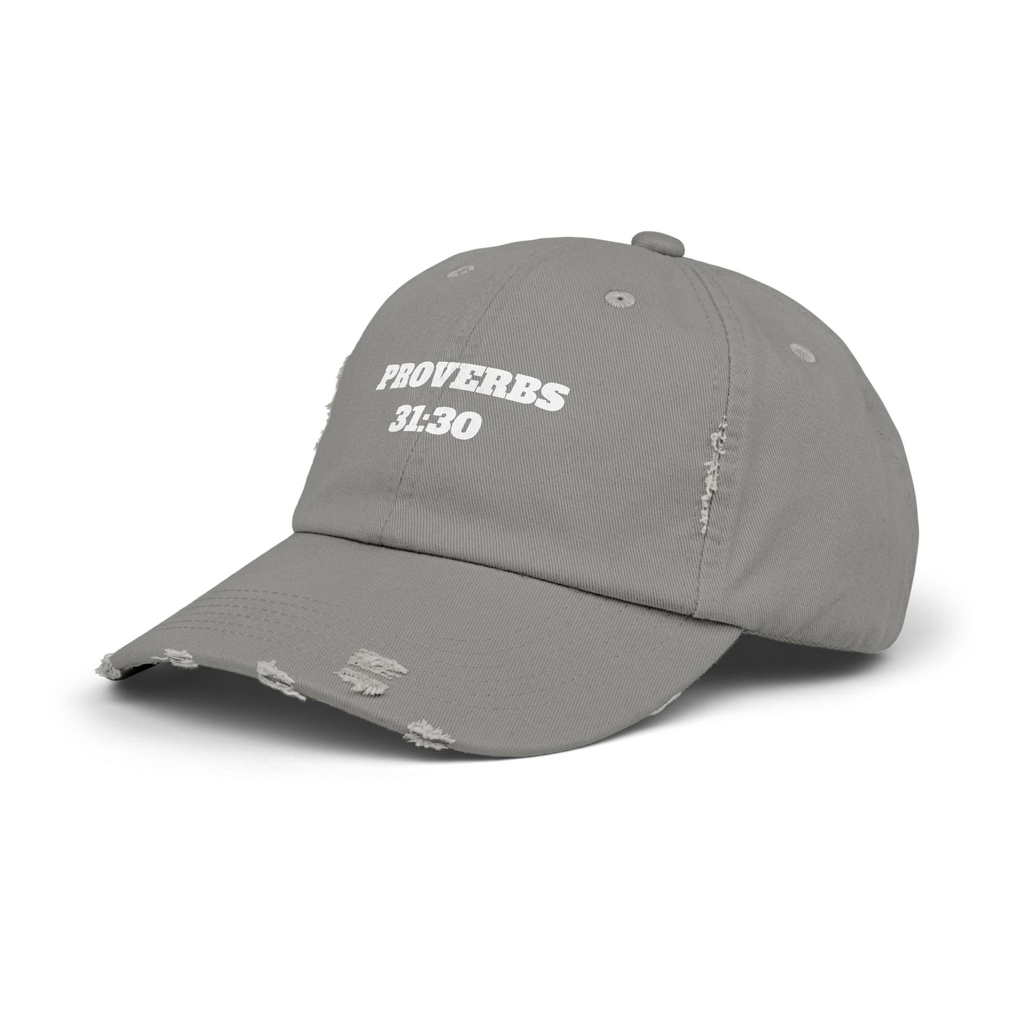 Proverbs 31:30 Christian Dad Hat, Church Hat, Church Hat For Women, Womens Christian Hats, Spring Clothing, Christian Gifts, Distressed Cap