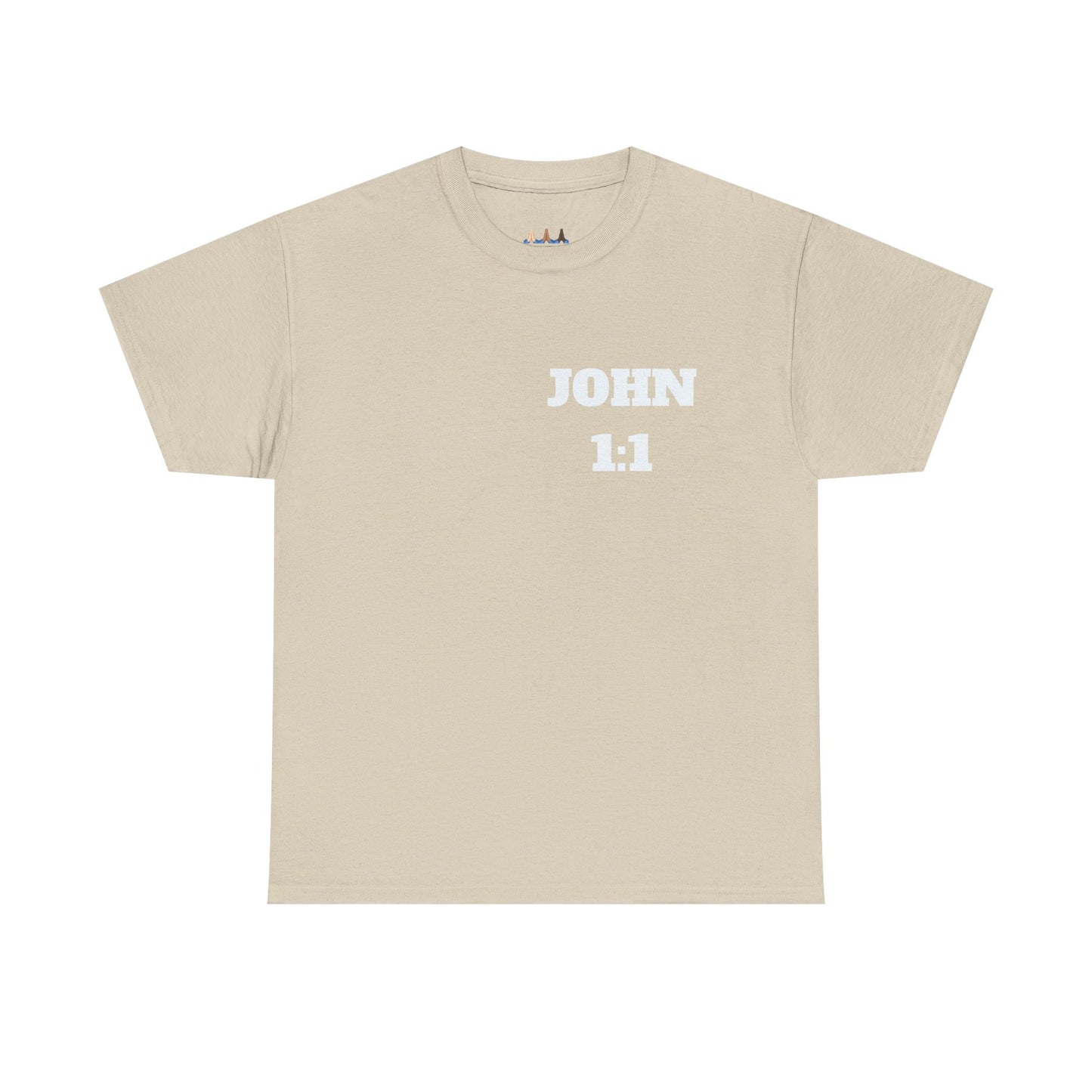 John 1:1 Bible Verse Shirt, Faith Based Clothing, Church Shirts, Christian Apparel, Trendy Christian Clothing