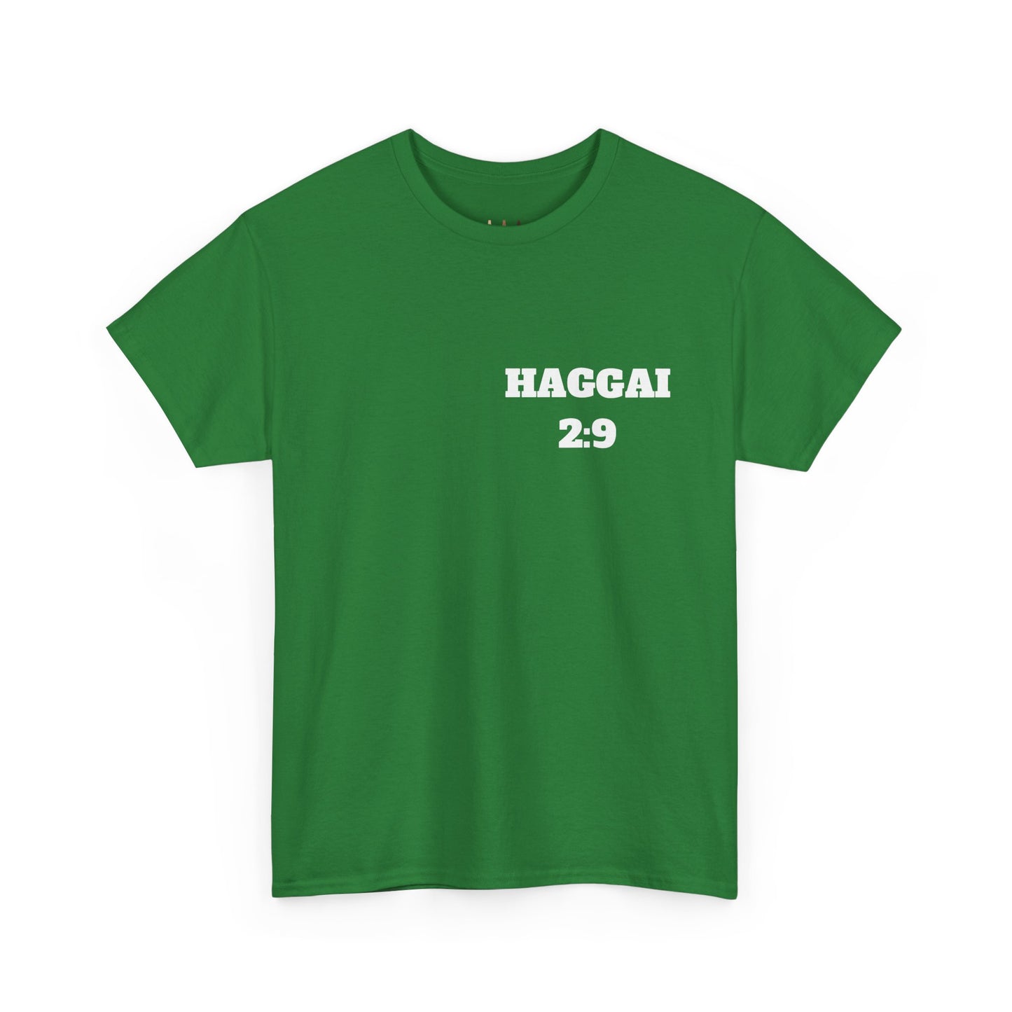 Haggai 2:9 Christian T-Shirt, Christian Gifts, Christian Back To School Gifts, Trendy Christian Apparel