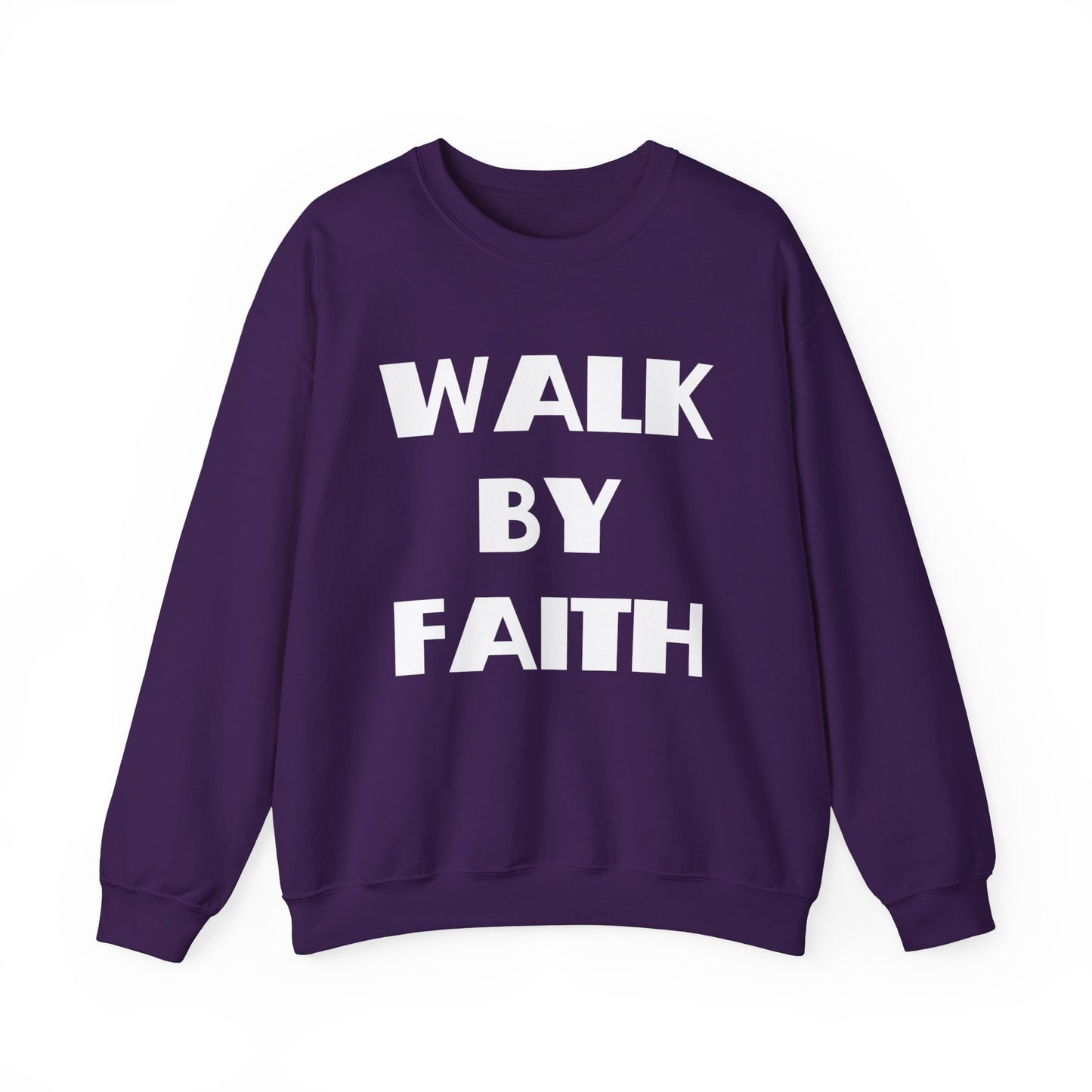 Walk By Faith Christian Sweatshirt, Christian Gifts, Christian Back To School Gifts, Trendy Christian Apparel