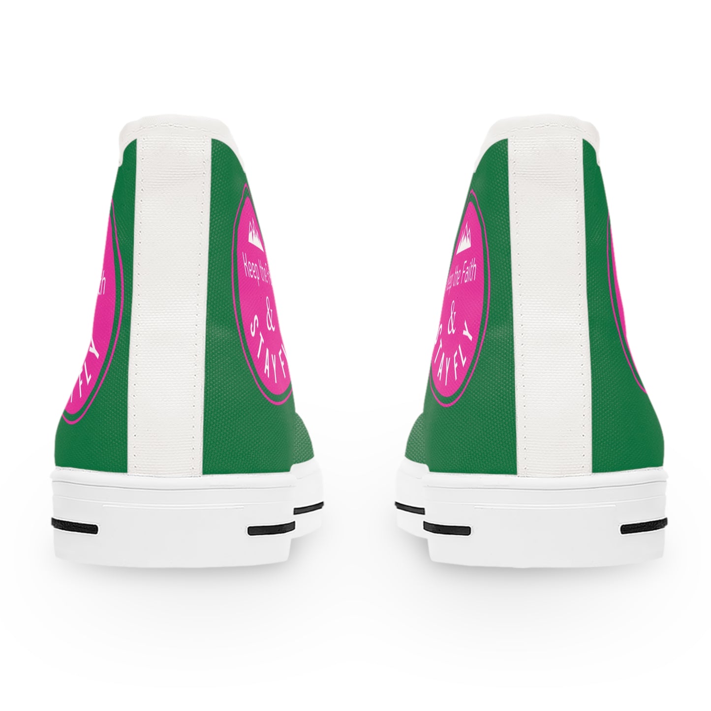 Keep The Faith & Stay Fly Christian Women's Sneakers