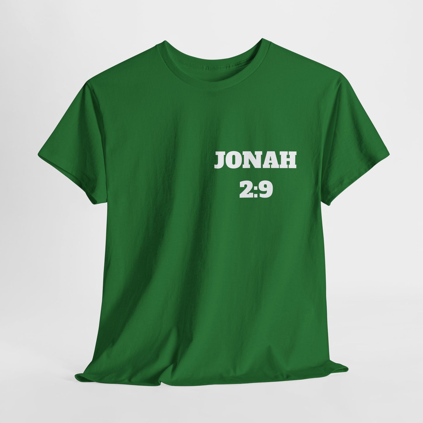 Jonah 2:9 Christian T-Shirt, Christian Gifts, Christian Back To School Gifts, Trendy Christian Apparel