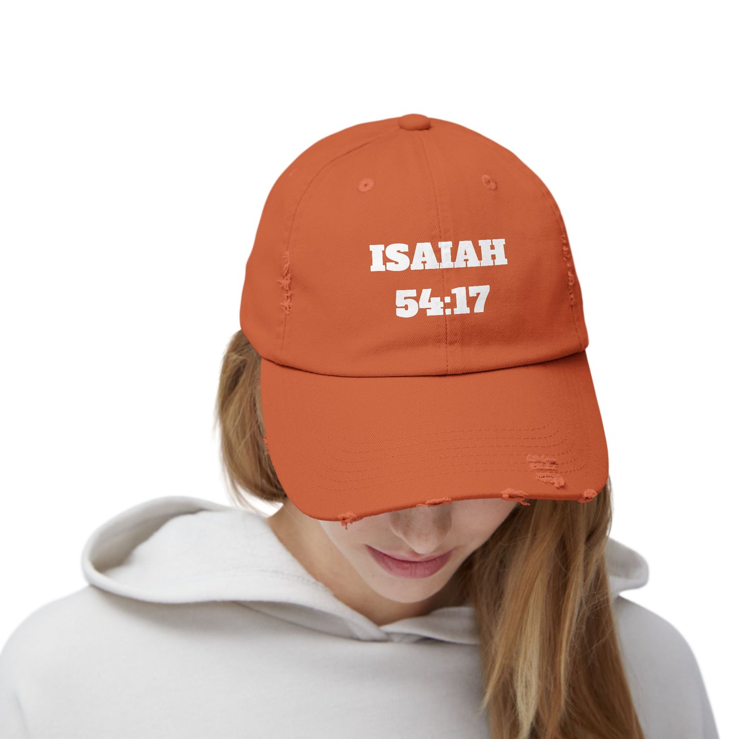 Isaiah 54:17 Christian Dad Hat, Christian Caps, Church Hats For Women, Mens Christian Hats, Spring Clothing, Christian Gifts, Distressed Cap