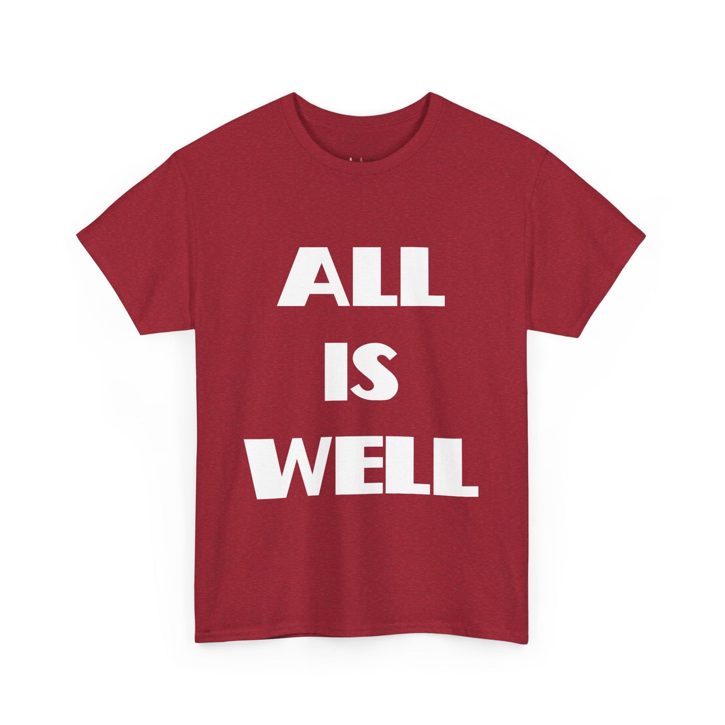 All Is Well Christian T-Shirts, Christian Gifts, Christian Back To School Gifts, Church Outfits