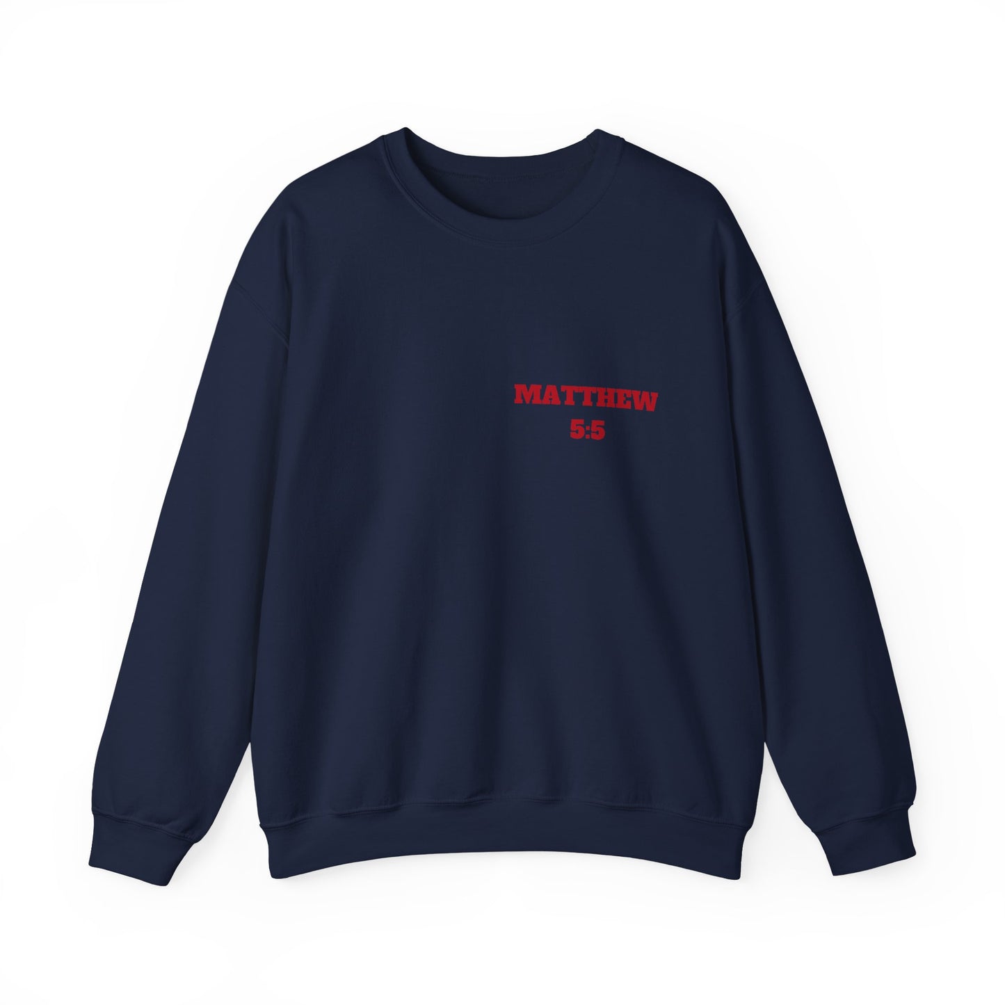 Matthew 5:5 Christian Sweatshirt, Christian Tee Shirts, Faith T-Shirts, Bible Verse T-Shirts, Christian Tees With Scripture