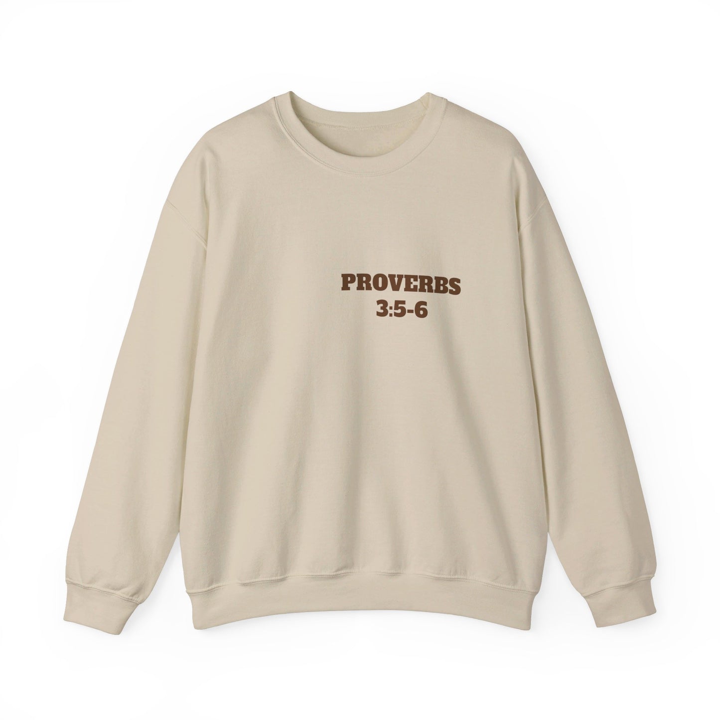 Proverbs 3:5-6 - Christian Clothing, Christian Shirts, Christian Sweatshirt, Christian Hoodie, Top Religious Shirts, Easter, Bible Shirts