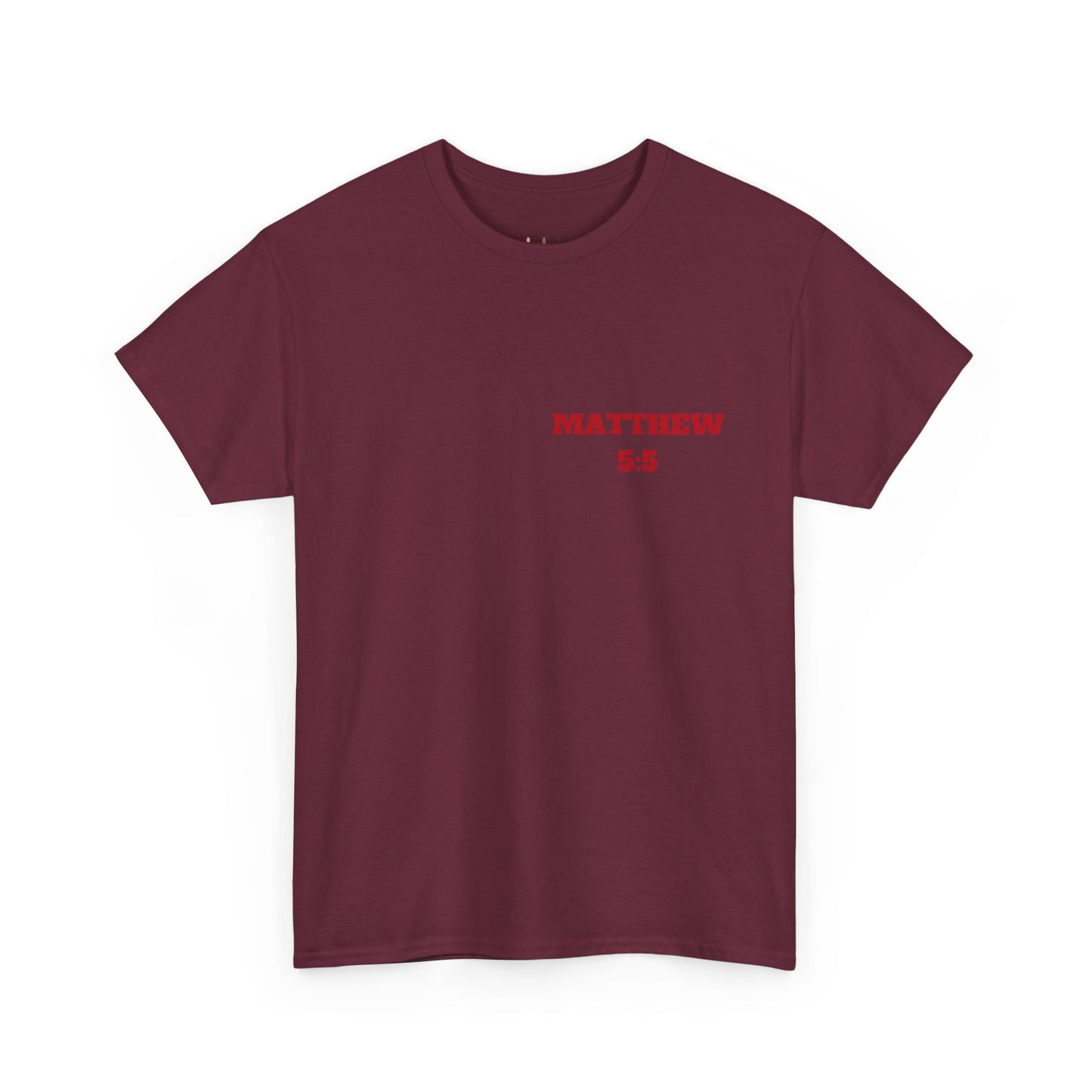 Matthew 5:5 Christian T-Shirt, Christian Gifts, Christian Back To School Clothes, Church Outfits