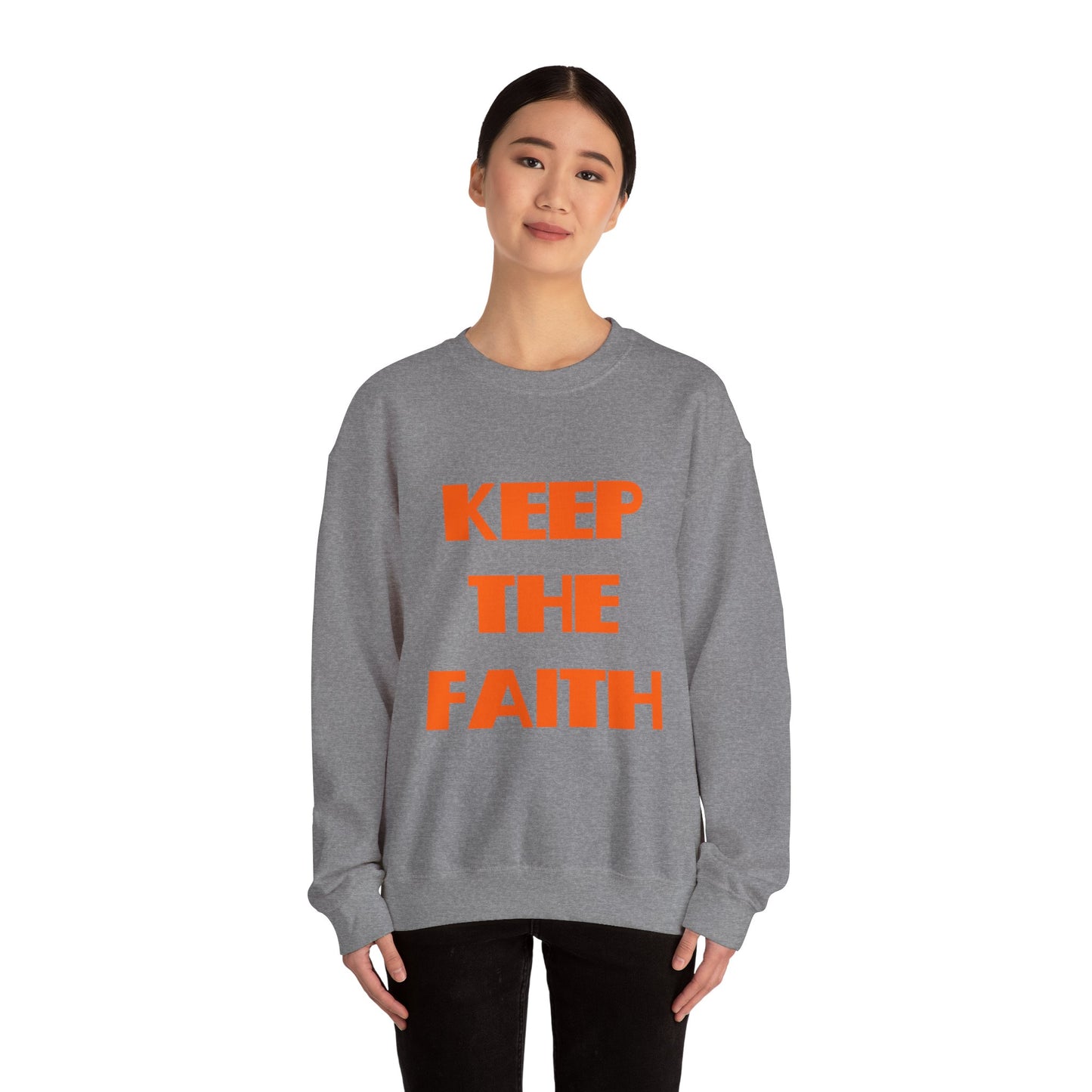 Keep The Faith (NYC Edition) Christian Sweatshirt, Christian Gifts, Christian Back To School Gifts, Trendy Christian Apparel