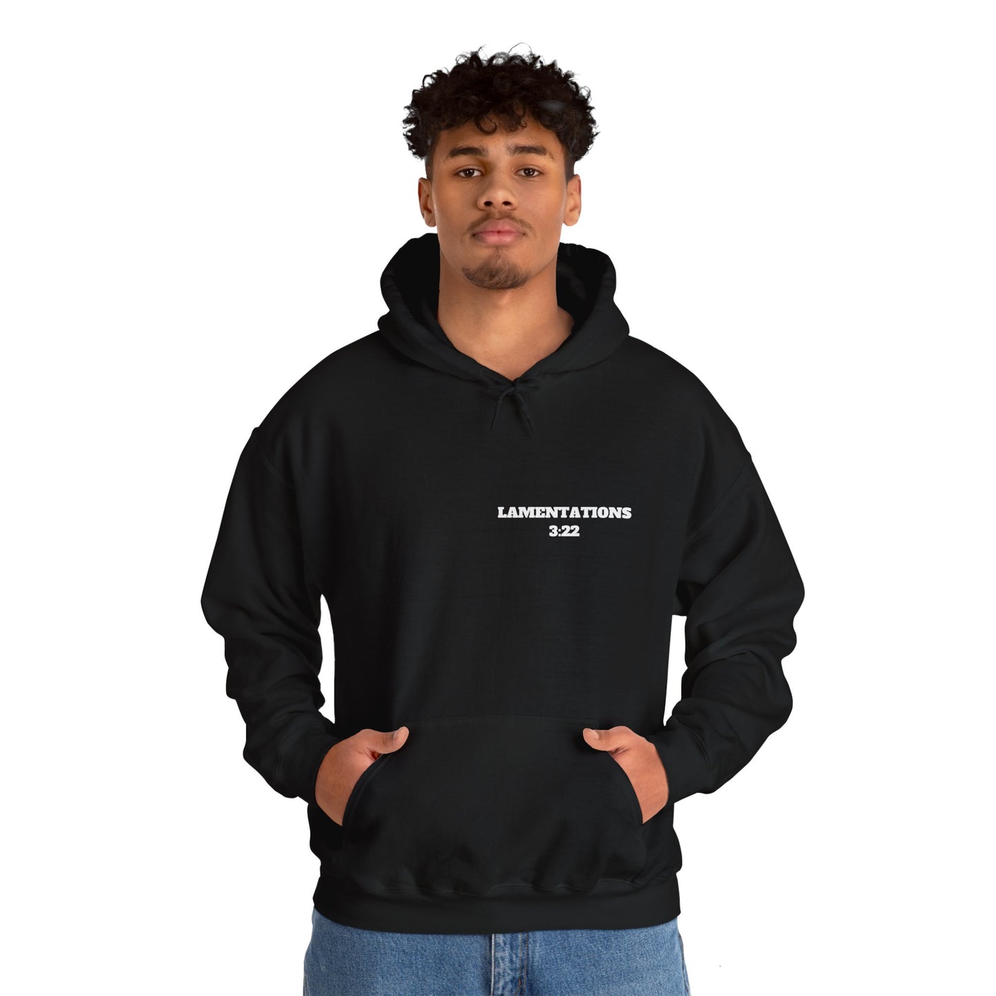 Lamentations 3:22 Christian Hoodie, Christian Gifts, Christian Back To School Gifts, Trendy Christian Apparel