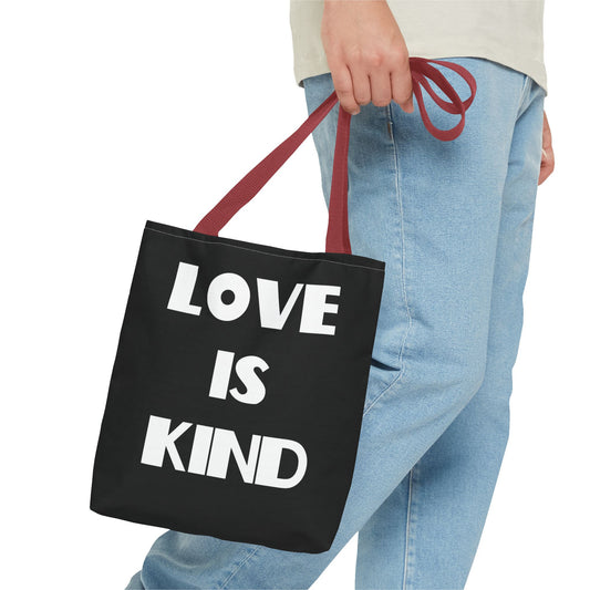 Love is Patient & Love Is Kind Christian Tote Bag, Christian Gifts, Christian Back To School Gifts, Trendy Christian Apparel