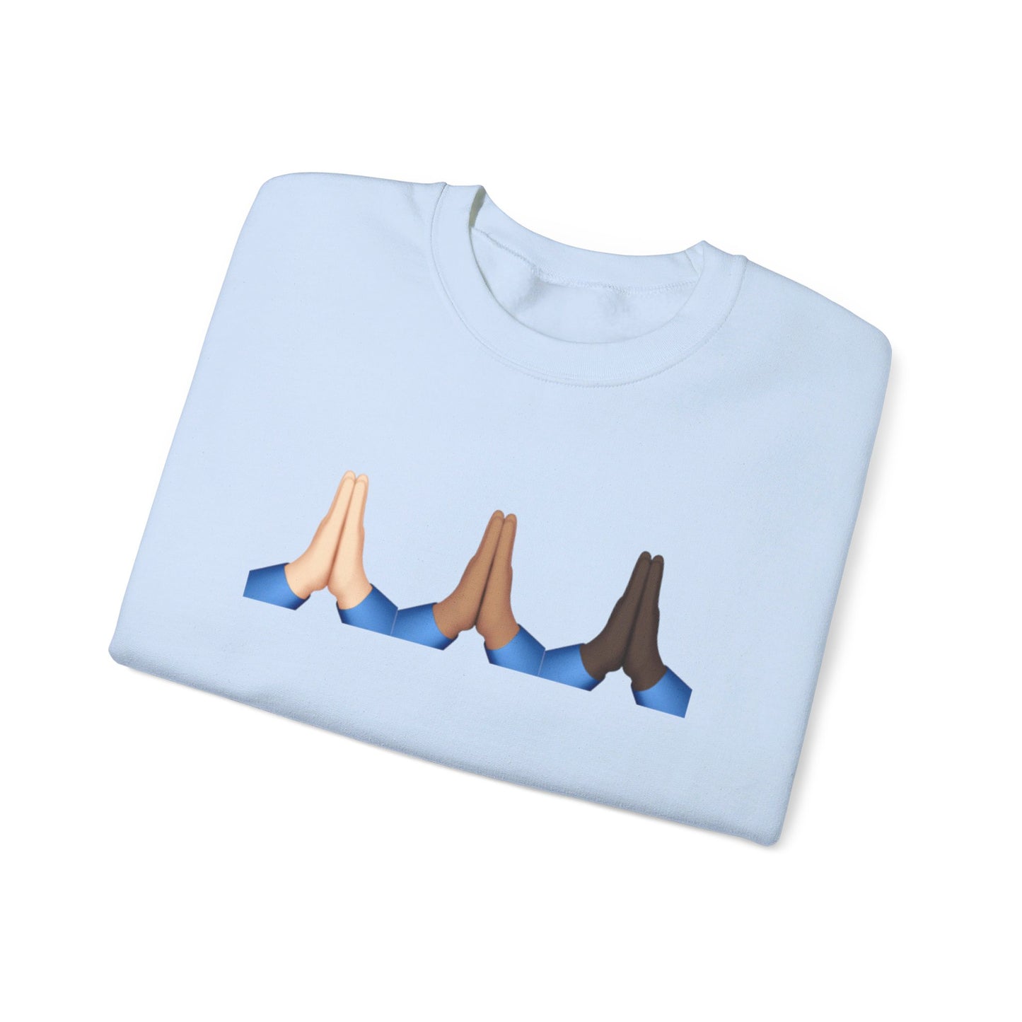 Praying Hands Emoji Shirt -Pray Shirt, Pray Sweatshirt, Christian Clothing, Christian Shirts, Christian Sweatshirt, Christian Hoodie, Prayer