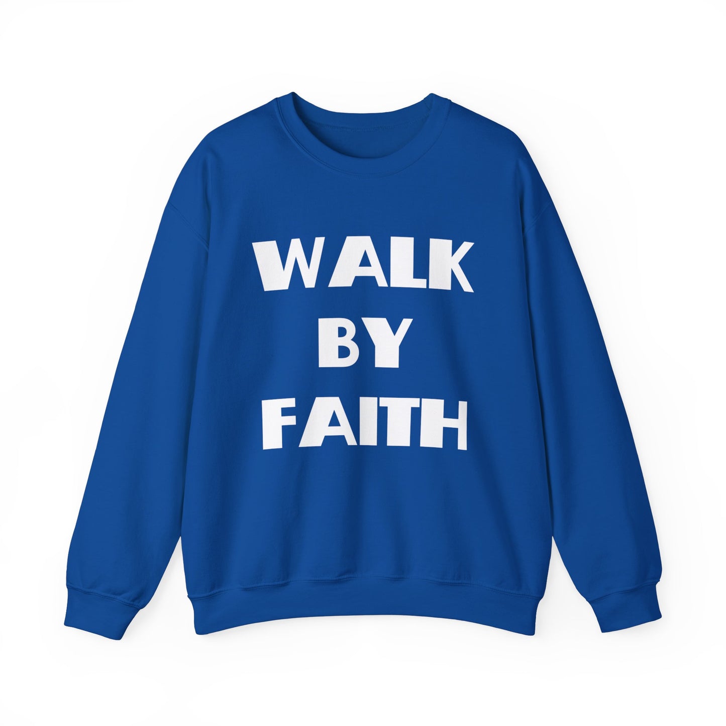 Walk By Faith Christian Sweatshirt, Christian Gifts, Christian Back To School Gifts, Trendy Christian Apparel