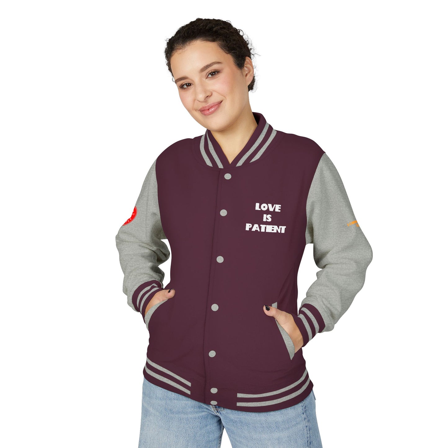 Love Is Kind Letterman Jacket, Christian Letterman Jacket, Christian Streetwear