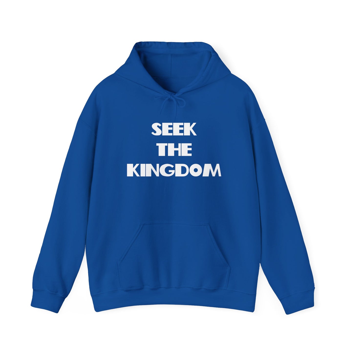 Seek The Kingdom Hoodie – Christian Gifts, Trendy Christian Apparel, Christian Christmas Gifts