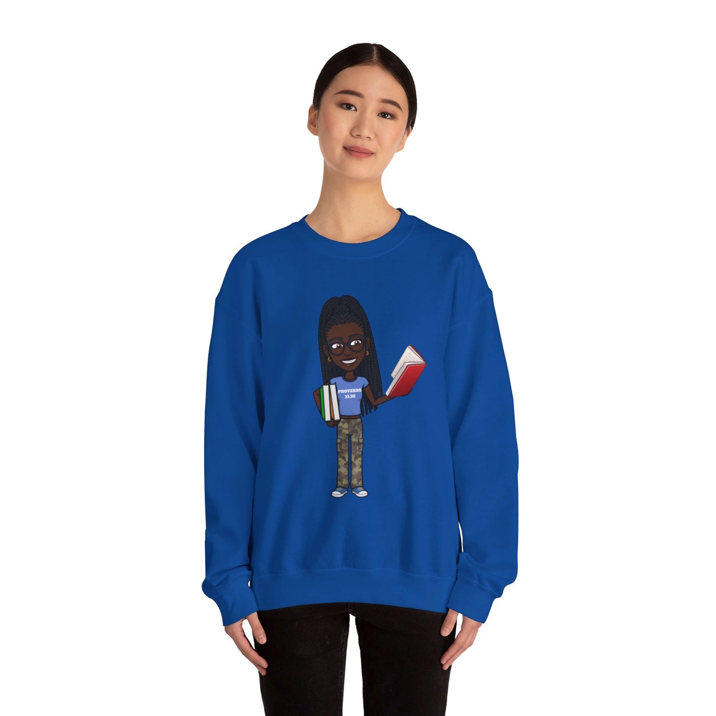 Proverbs 31 Bitmoji Character Sweatshirt