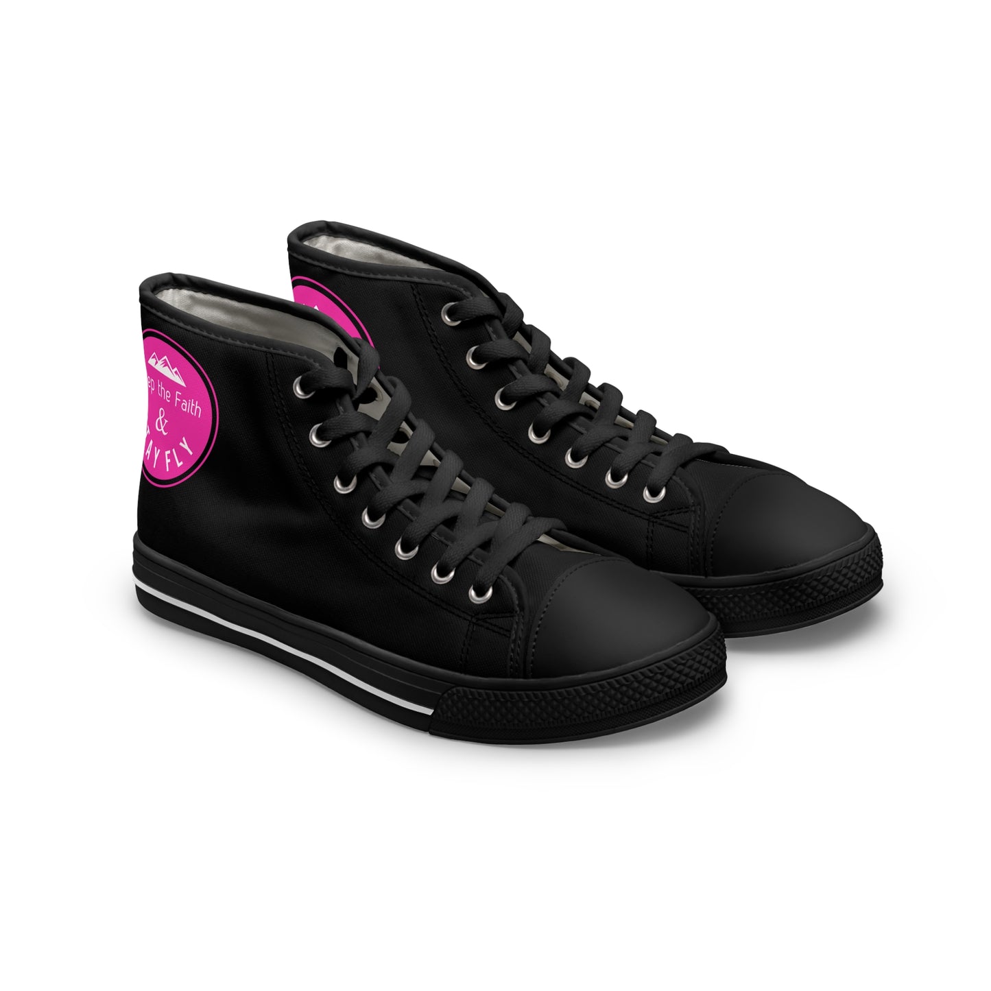 Keep The Faith & Stay Fly Christian Women's Sneakers