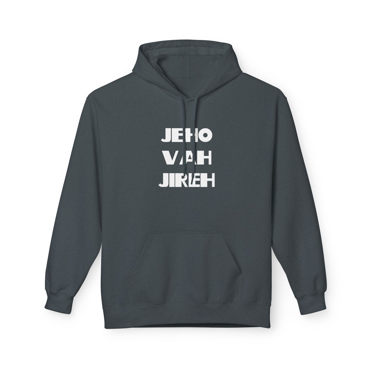 Jehovah Jireh Hoodie — Minimalist Christian Faith Pullover