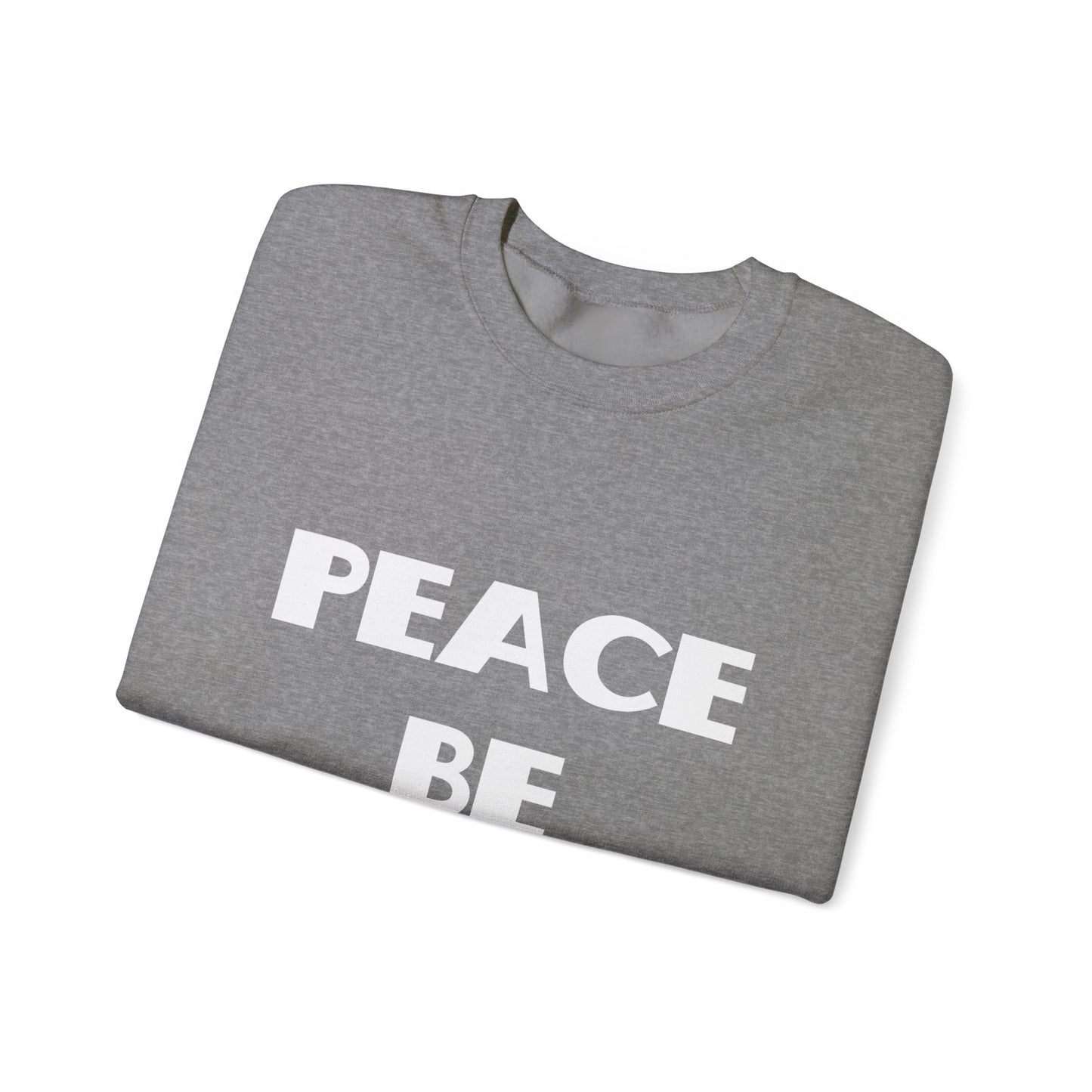 Peace Be Still Christian Sweatshirt, Christian Gifts, Christian Back To School Gifts, Trendy Christian Apparel