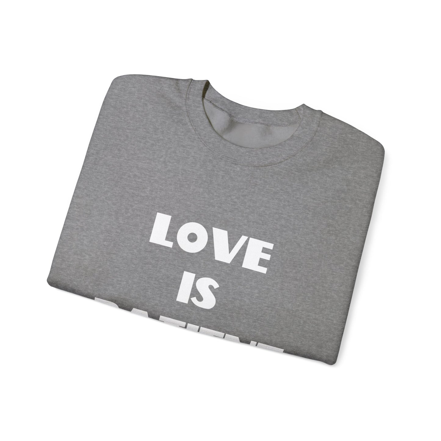 Love is Patient Christian Sweatshirt, Christian Gifts, Christian Back To School Gifts, Church Outfits