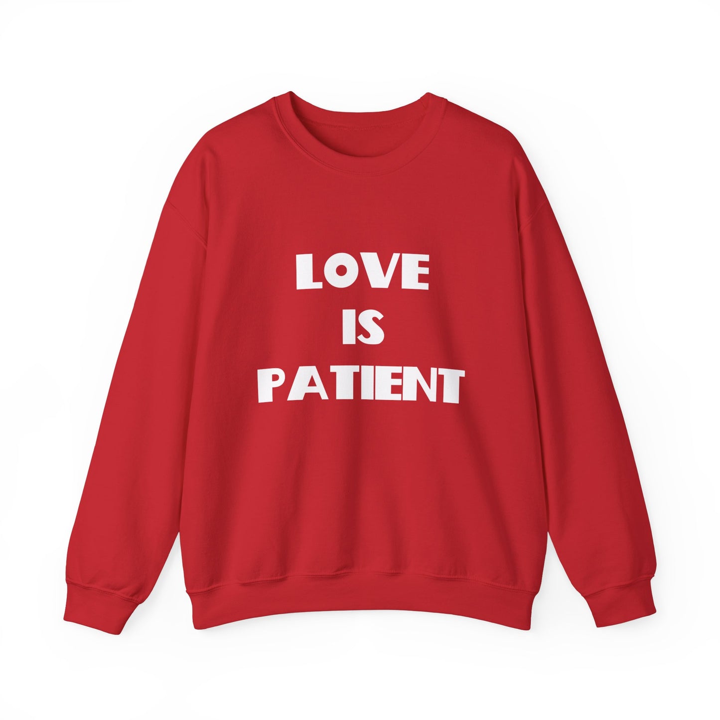 Love is Patient Christian Sweatshirt, Christian Gifts, Christian Back To School Gifts, Church Outfits