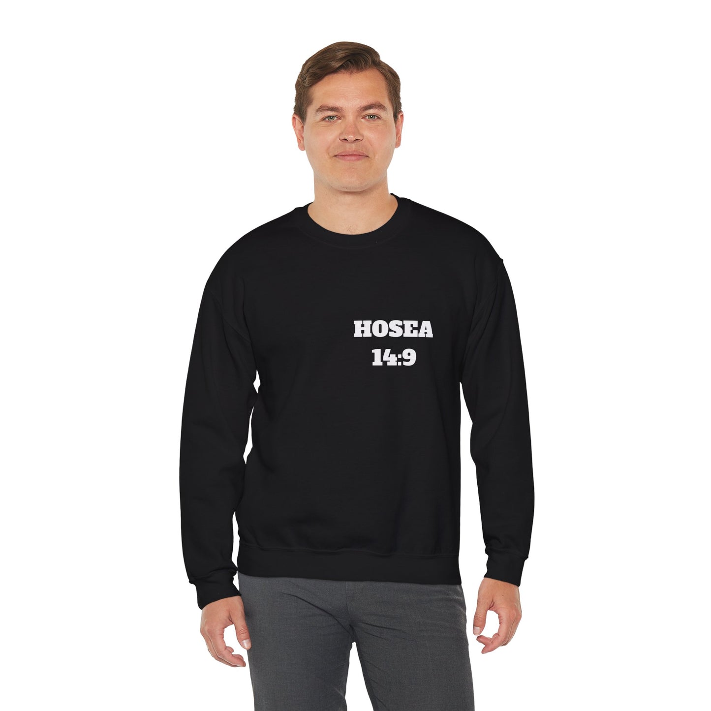 Hosea 14:9 Christian Sweatshirt, Christian Gifts, Christian Back To School Gifts, Church Outfits
