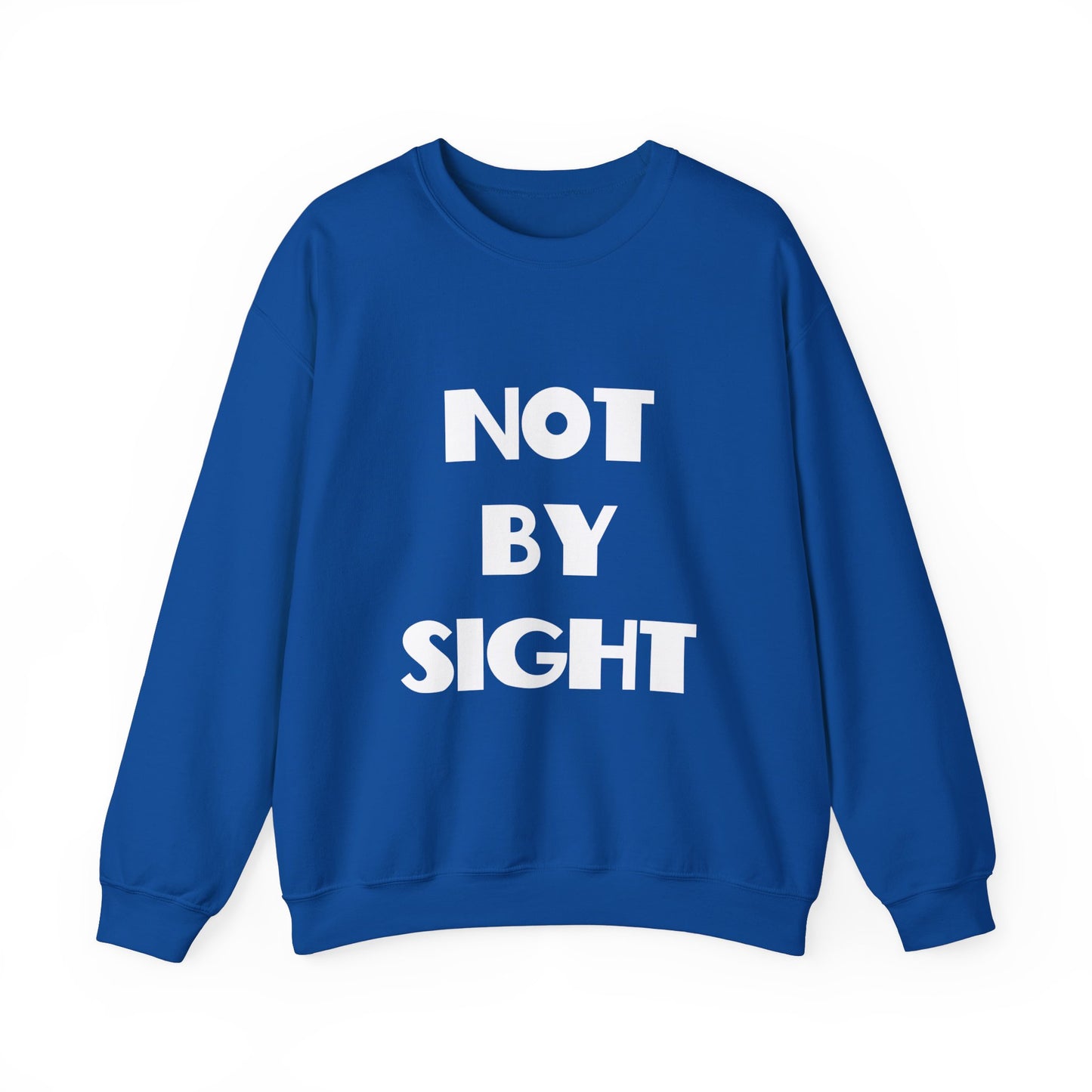 Not By Sight Christian Sweatshirt, Christian Gifts, Christian Back To School Gifts, Church Outfits