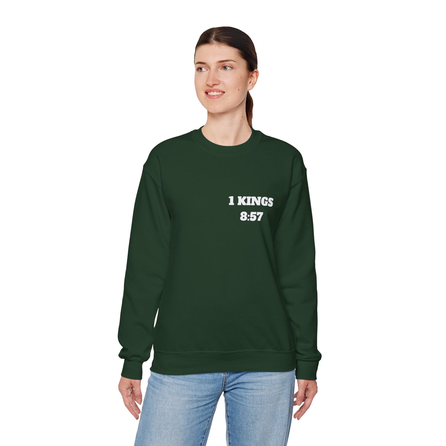 1 Kings 8:57 Christian Sweatshirt, Christian Gifts, Christian Back To School Gifts, Trendy Christian Apparel
