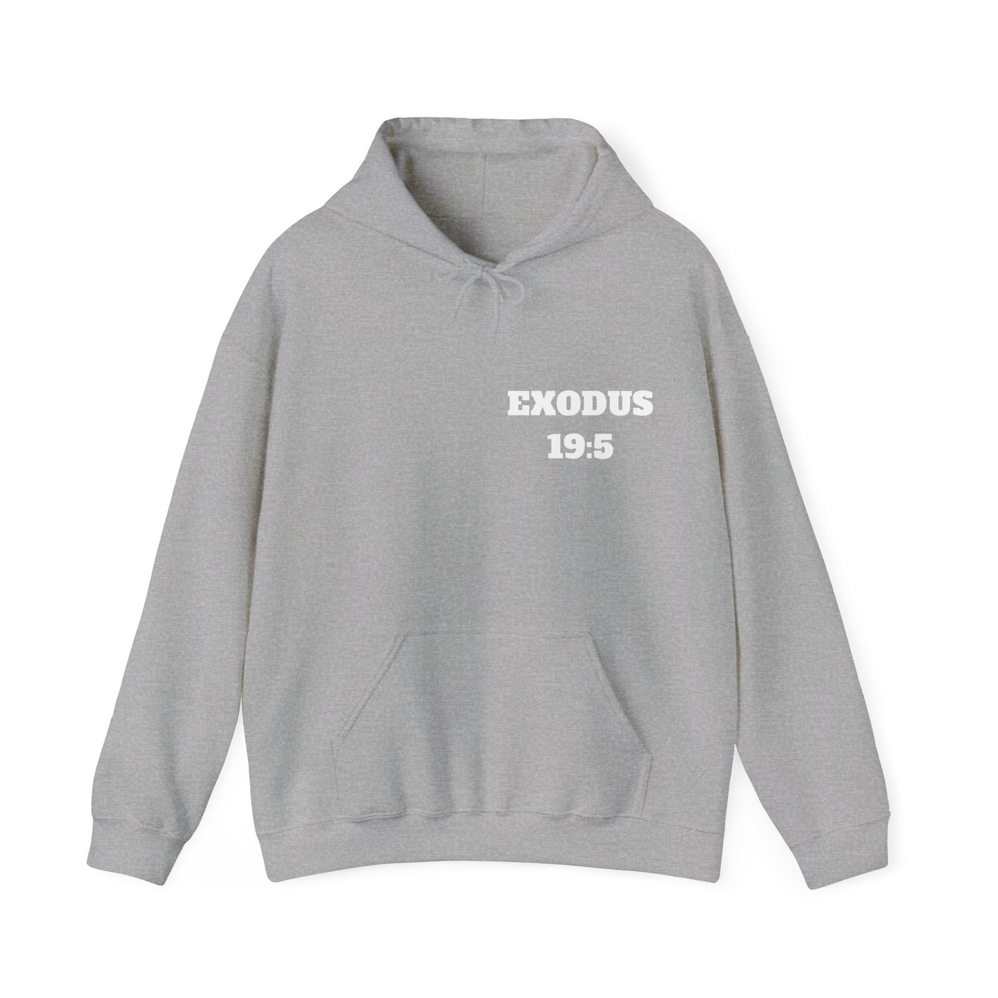 Exodus 19:5 Christian Hoodie, Christian Gifts, Christian Back To School Gifts, Trendy Christian Apparel