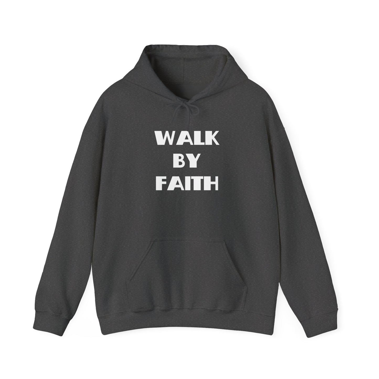 Walk By Faith Hoodie – Inspirational Christian Hoodie