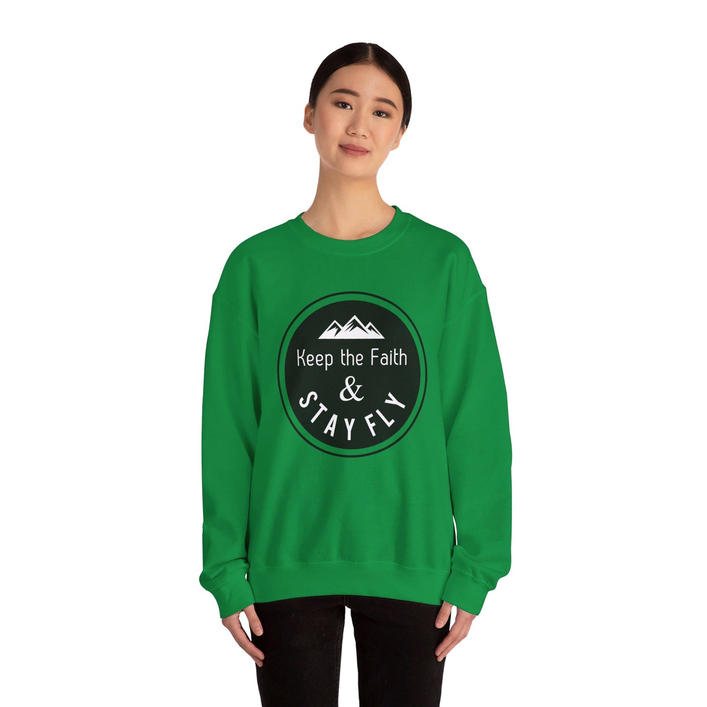 Keep The Faith & Stay Fly Christian Clothing, Christian Shirts, Christian Sweatshirt, Christian Hoodie, Top Religious Shirts, Bible Shirts