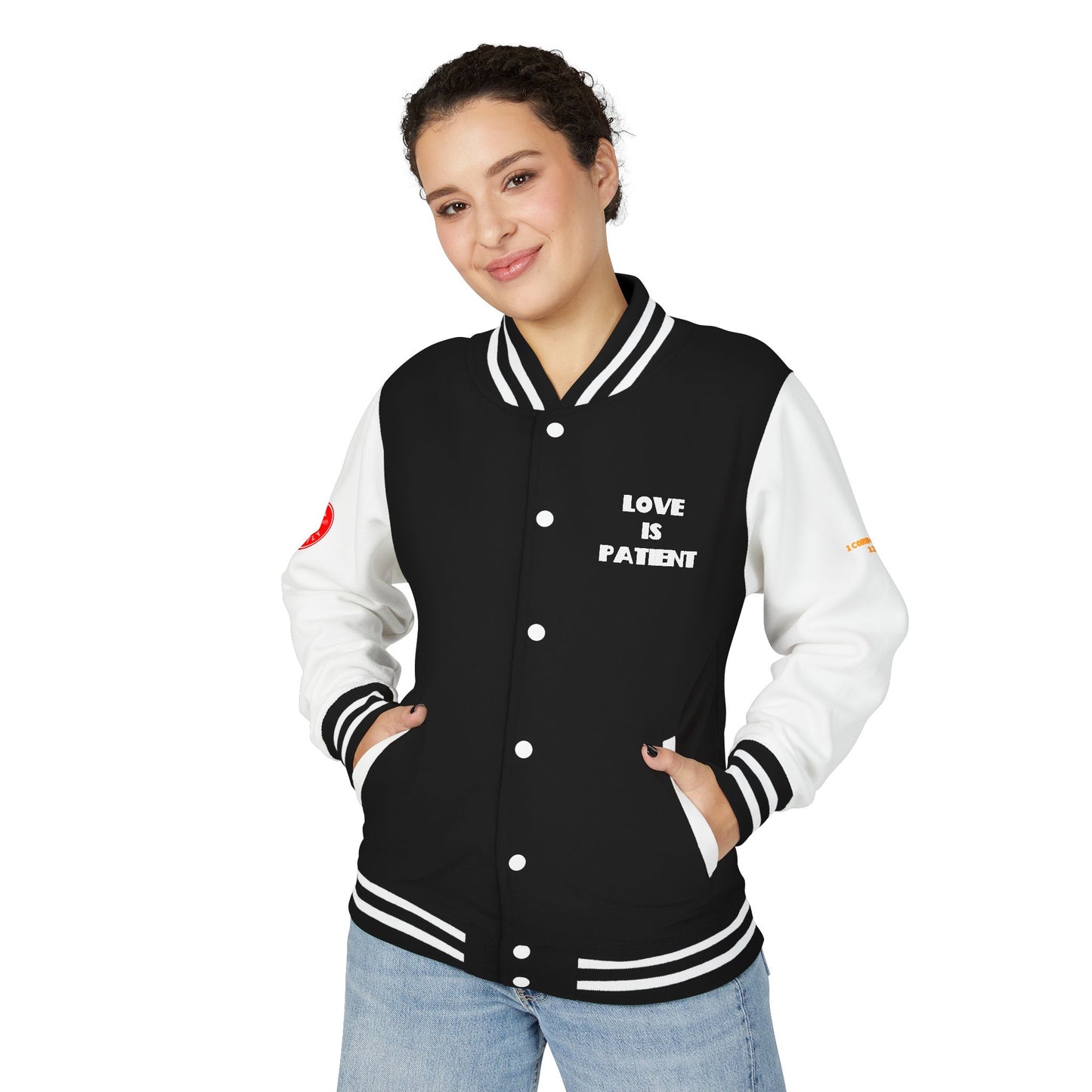 Love Is Kind Letterman Jacket, Christian Letterman Jacket, Christian Streetwear