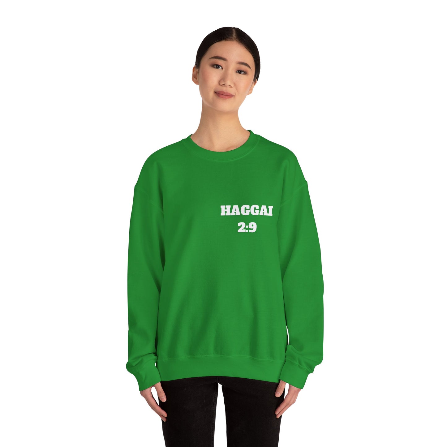 Haggai 2:9 Christian Sweatshirt, Christian Gifts, Christian Back To School Gifts, Church Outfits