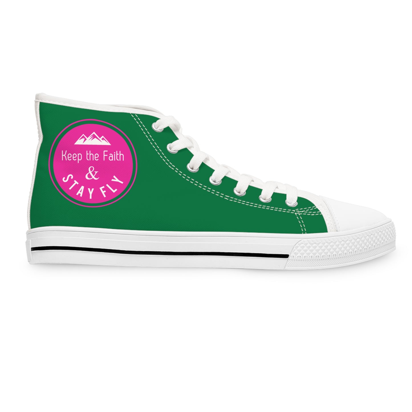 Keep The Faith & Stay Fly Christian Women's Sneakers