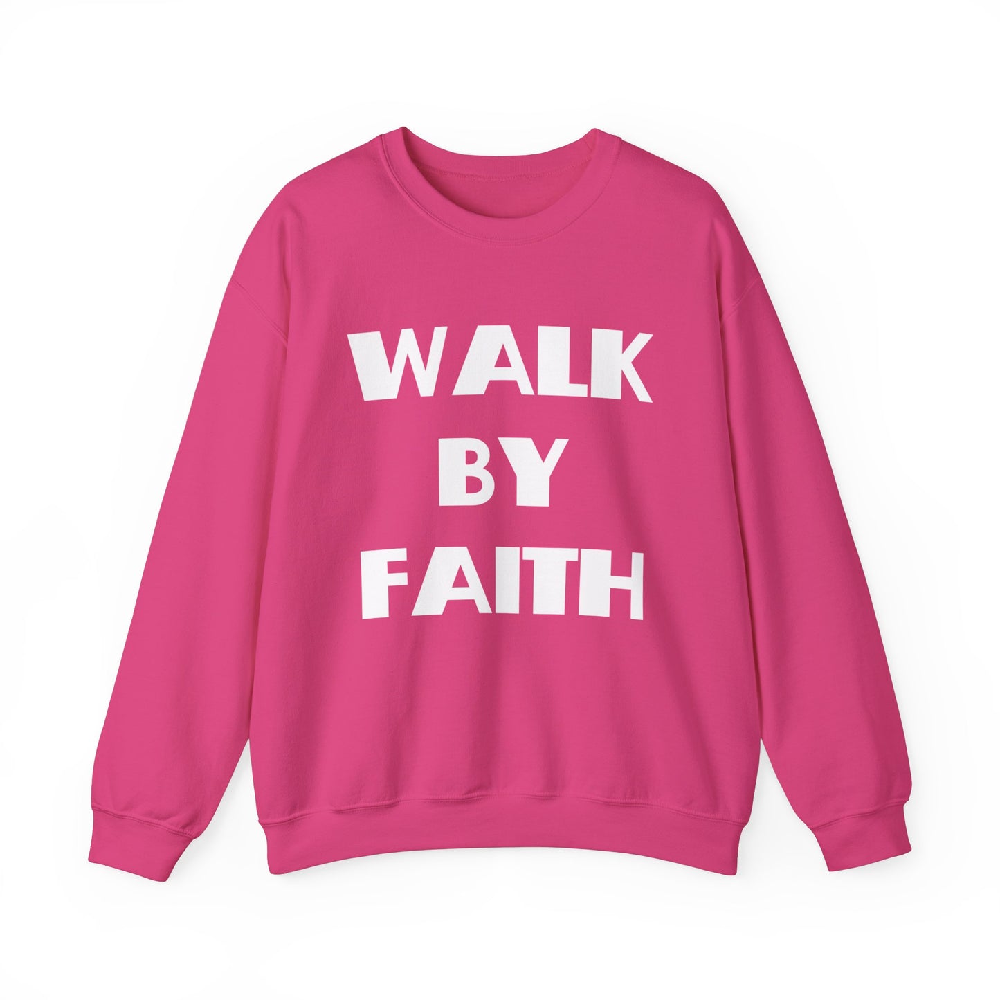 Walk By Faith Christian Sweatshirt, Christian Gifts, Christian Back To School Gifts, Trendy Christian Apparel