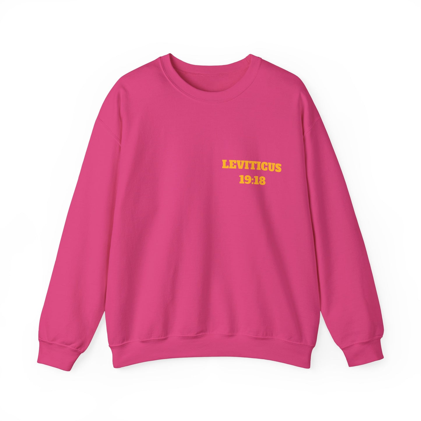 Leviticus 19:18 Christian Sweatshirt, Christian Gifts, Christian Back To School Gifts, Trendy Christian Apparel