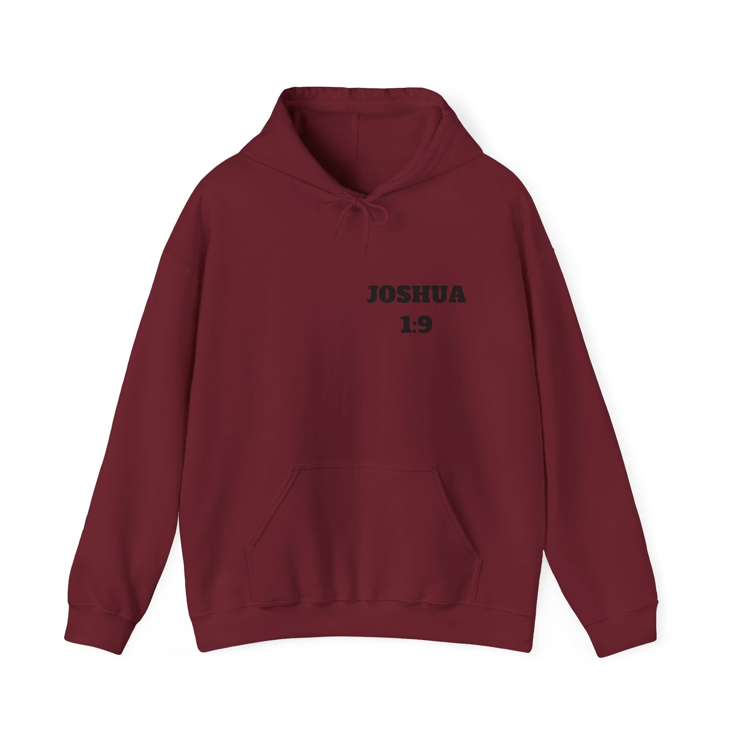 Joshua 1:9 Christian Hoodie, Christian Gifts, Christian Back To School Gifts, Trendy Christian Apparel