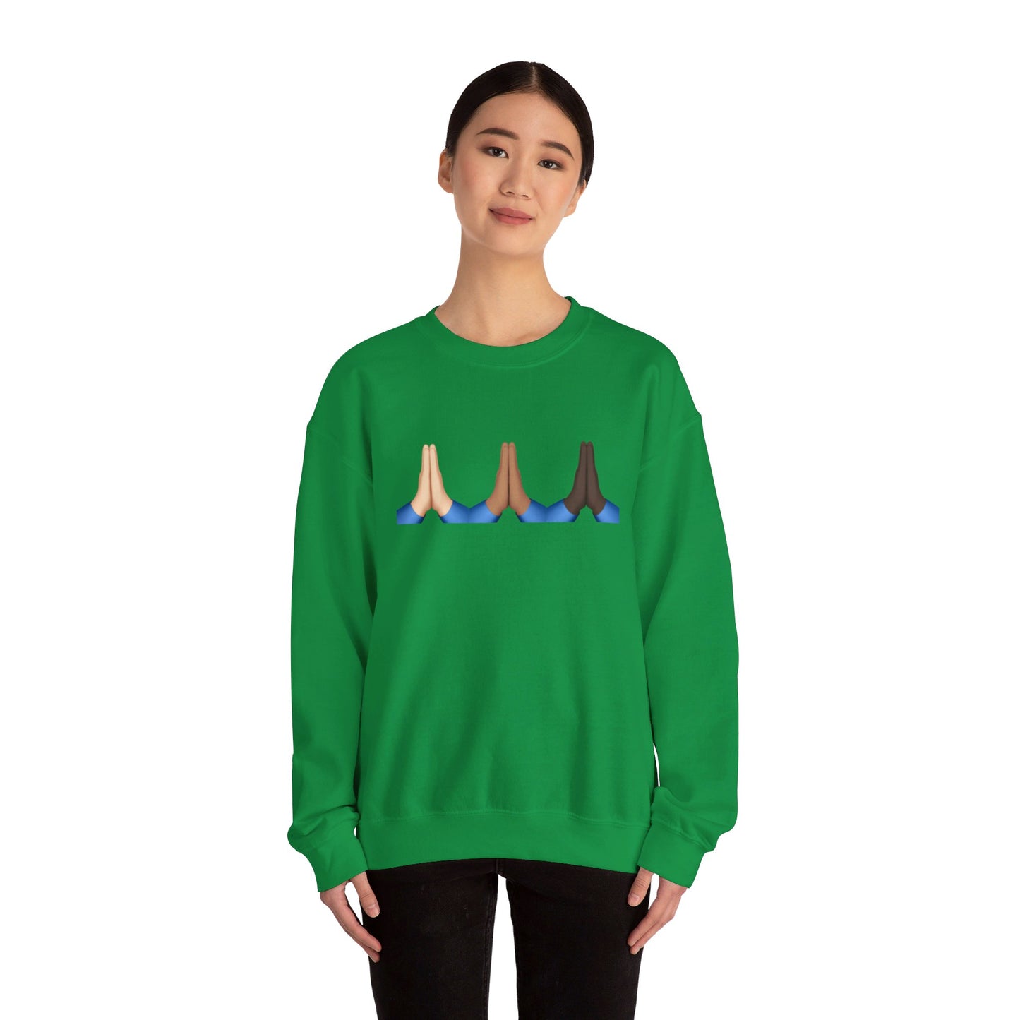 Praying Hands Emoji Shirt -Pray Shirt, Pray Sweatshirt, Christian Clothing, Christian Shirts, Christian Sweatshirt, Christian Hoodie, Prayer