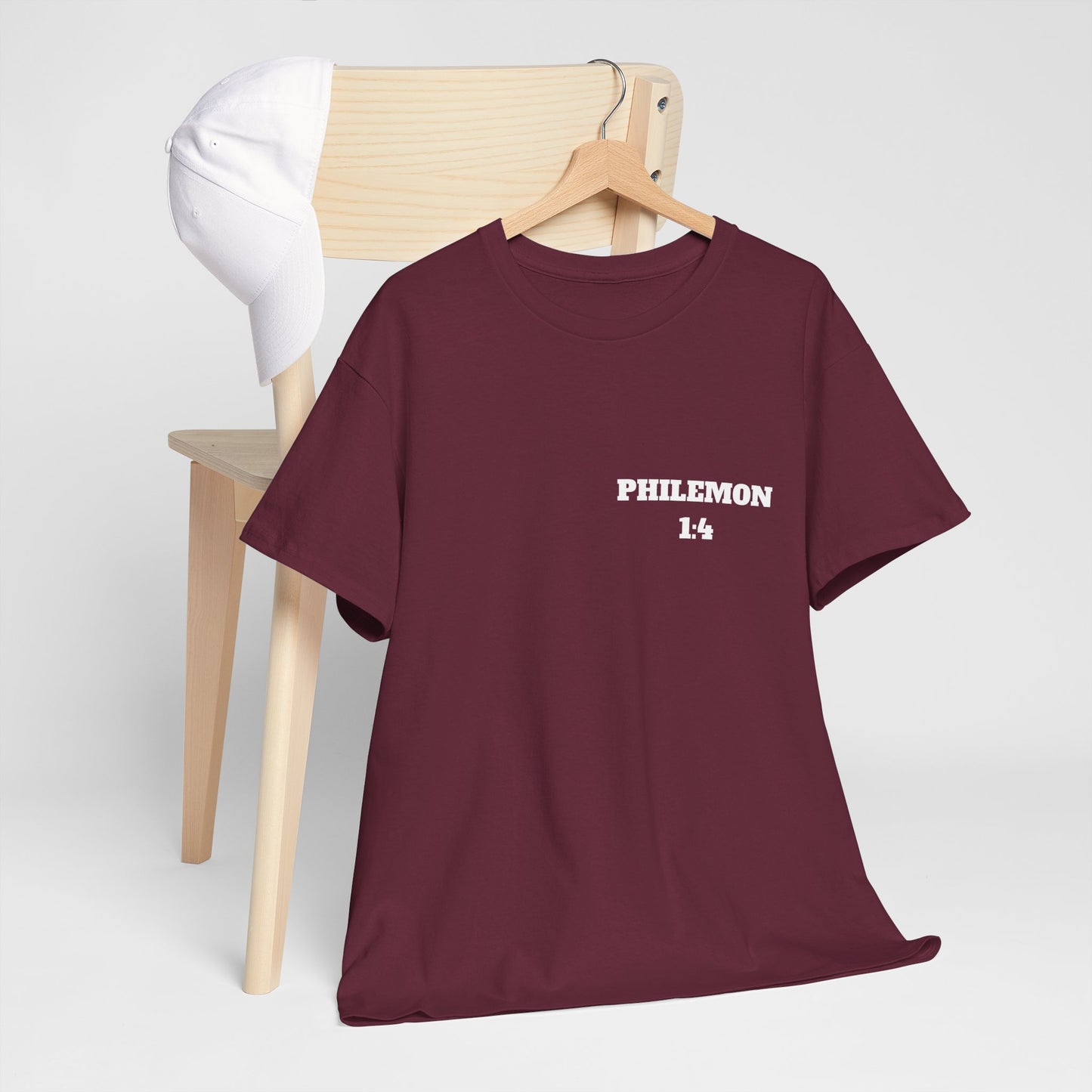 Copy of Philemon 1:4 Bible Verse Shirt, Faith Based Clothing, Church Shirts, Christian Apparel, Trendy Christian Clothing