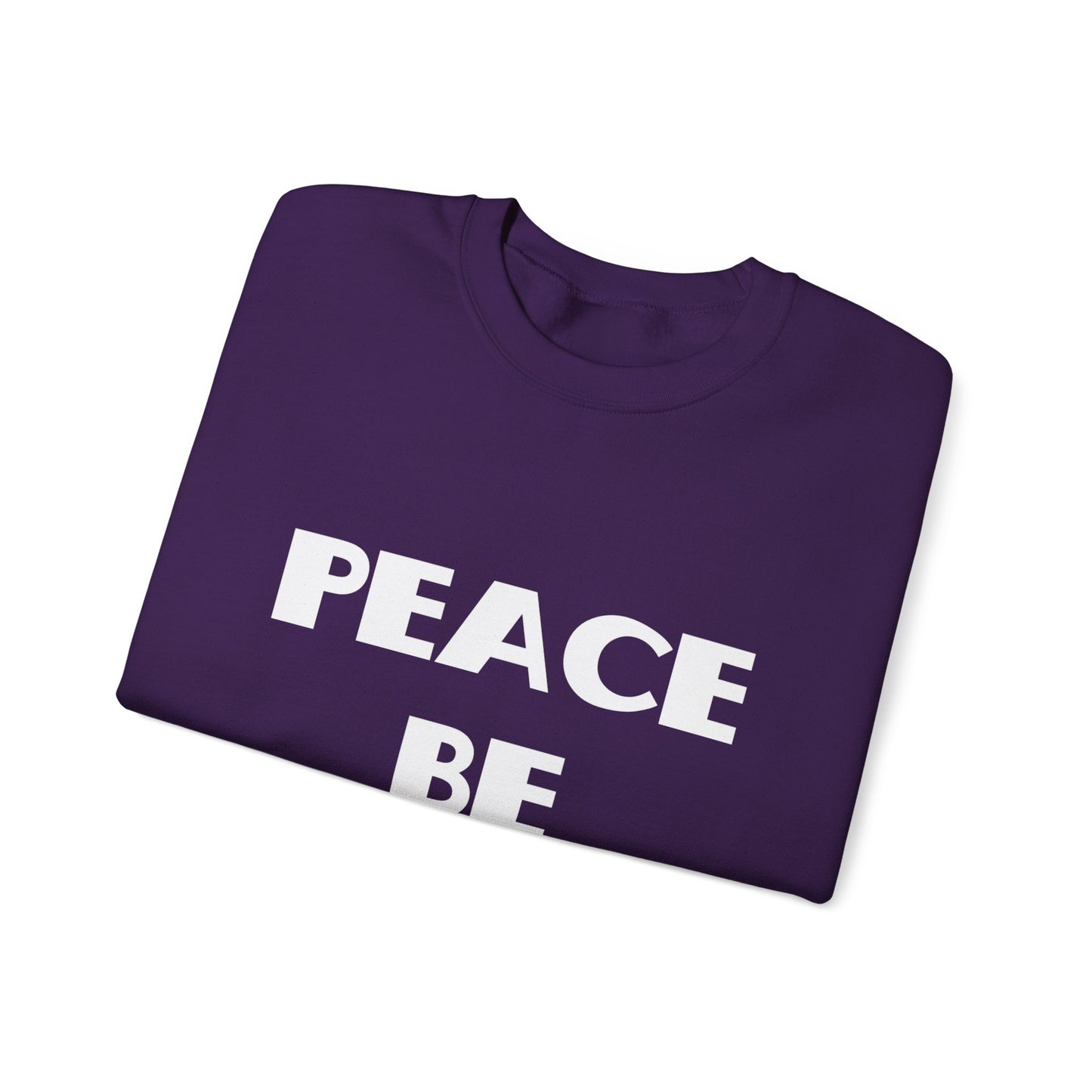 Peace Be Still Christian Sweatshirt, Christian Gifts, Christian Back To School Gifts, Trendy Christian Apparel