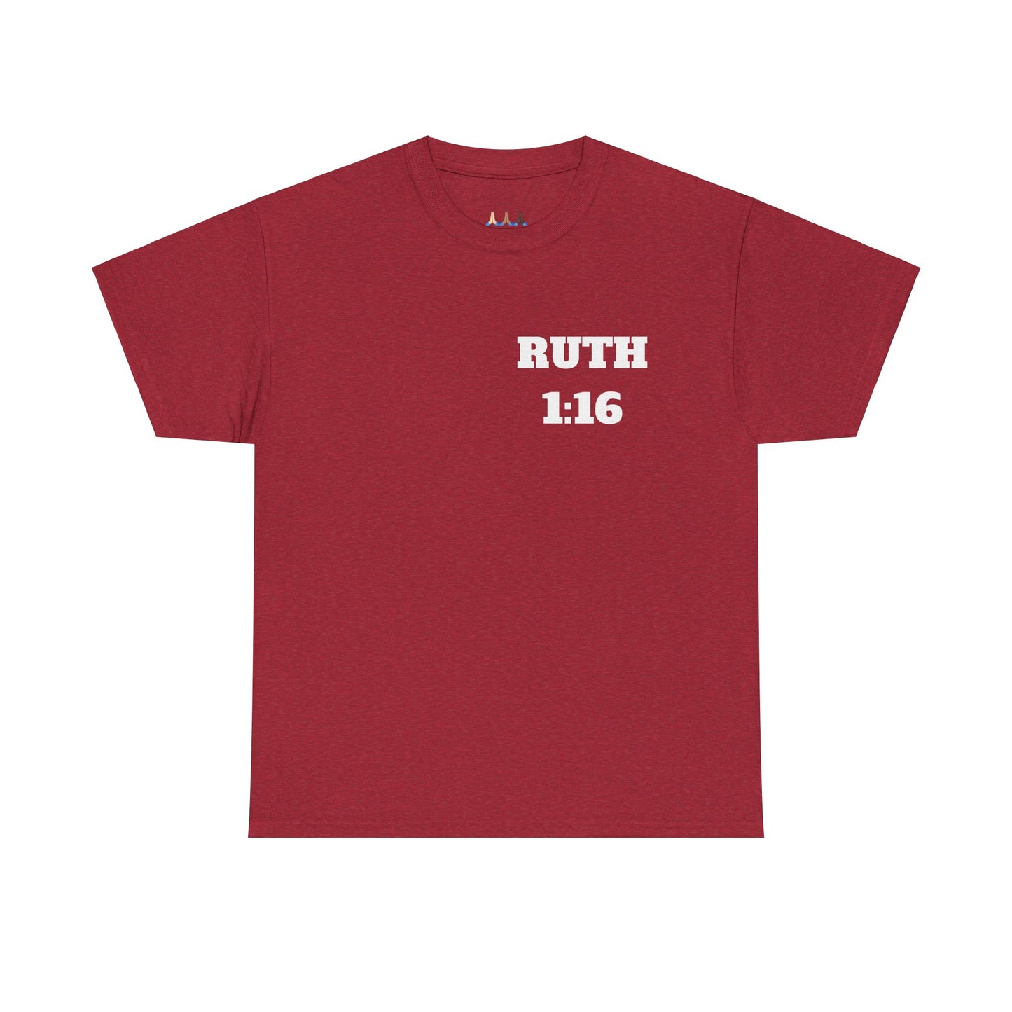 Ruth 1:16 Christian T-Shirt, Christian Gifts, Christian Back To School Gifts, Trendy Christian Apparel